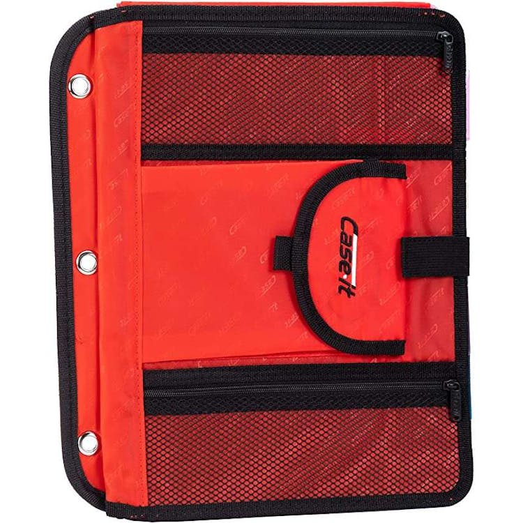 Case-It 5 Tab Binder Insert - Red 3