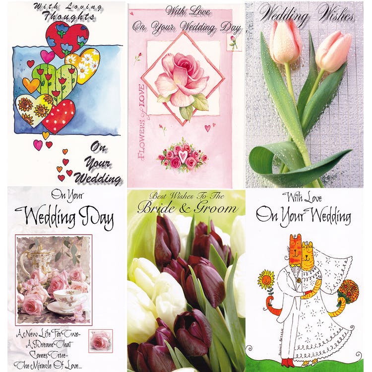 Wedding Cards - Assorted 5"x8" 3