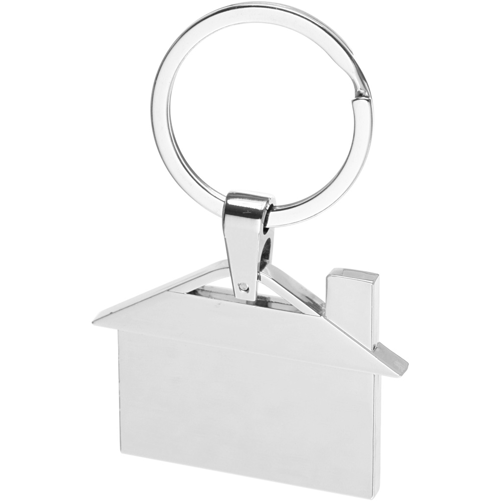 House Shaped Metal Keychain AKEY129