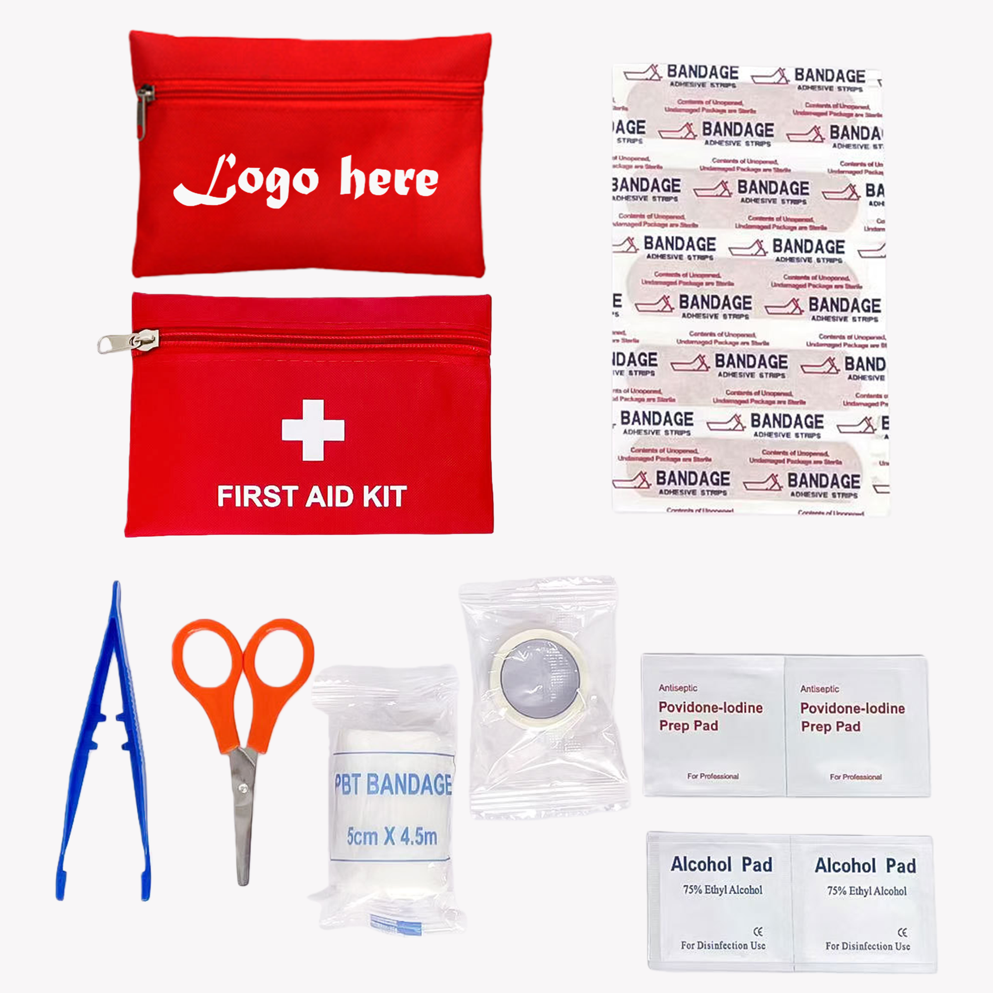 Mini Travel 8 Sets First Aid Kit