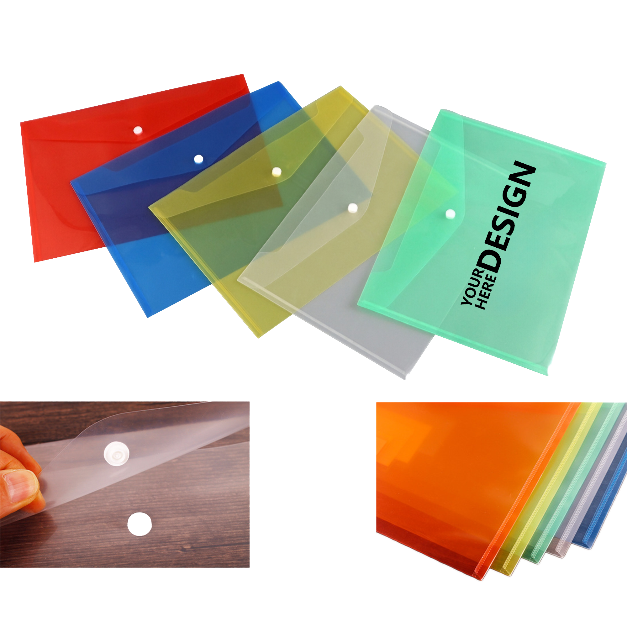 A4 Transparent Document Bag 3