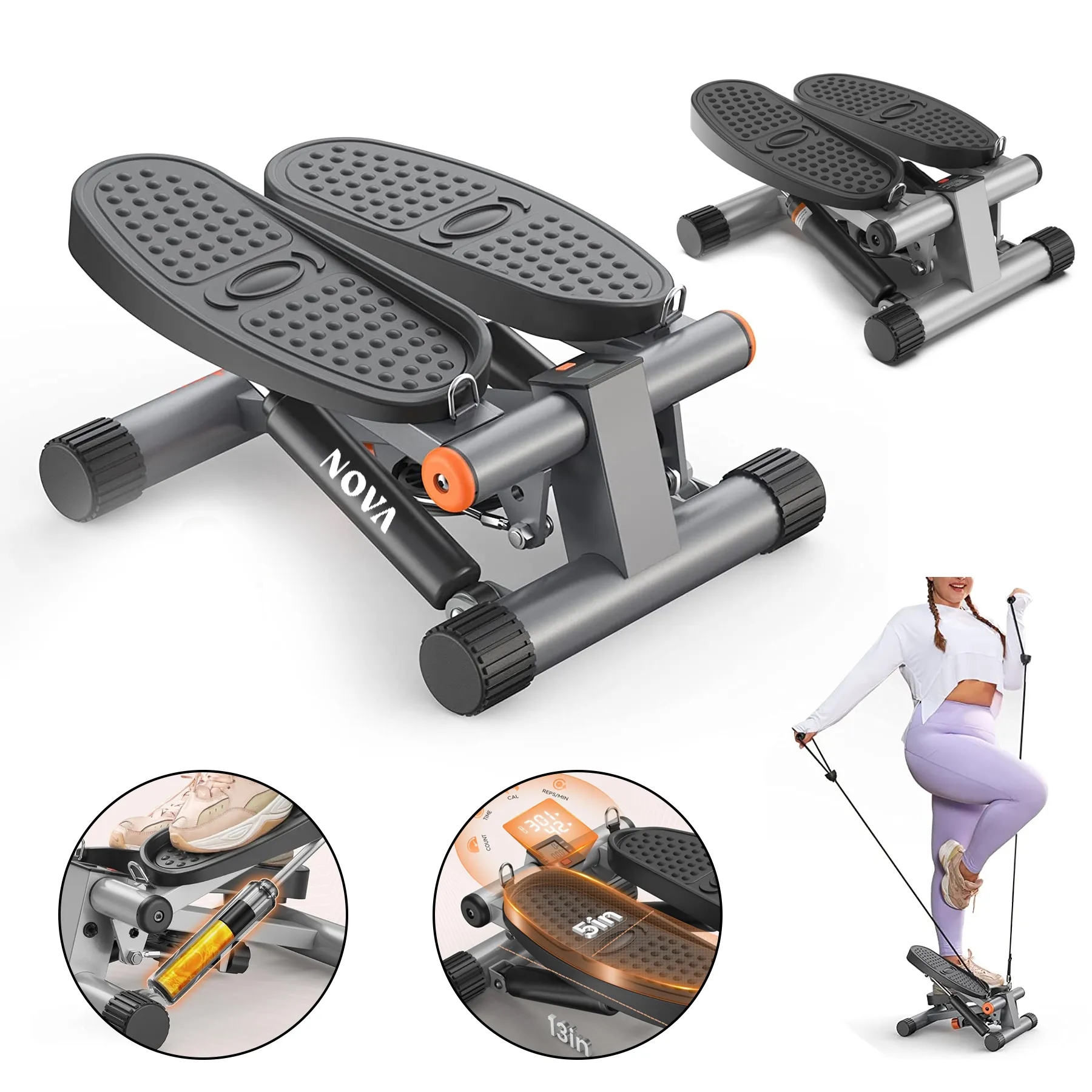 Indoor Mini Exercise Stepper 7