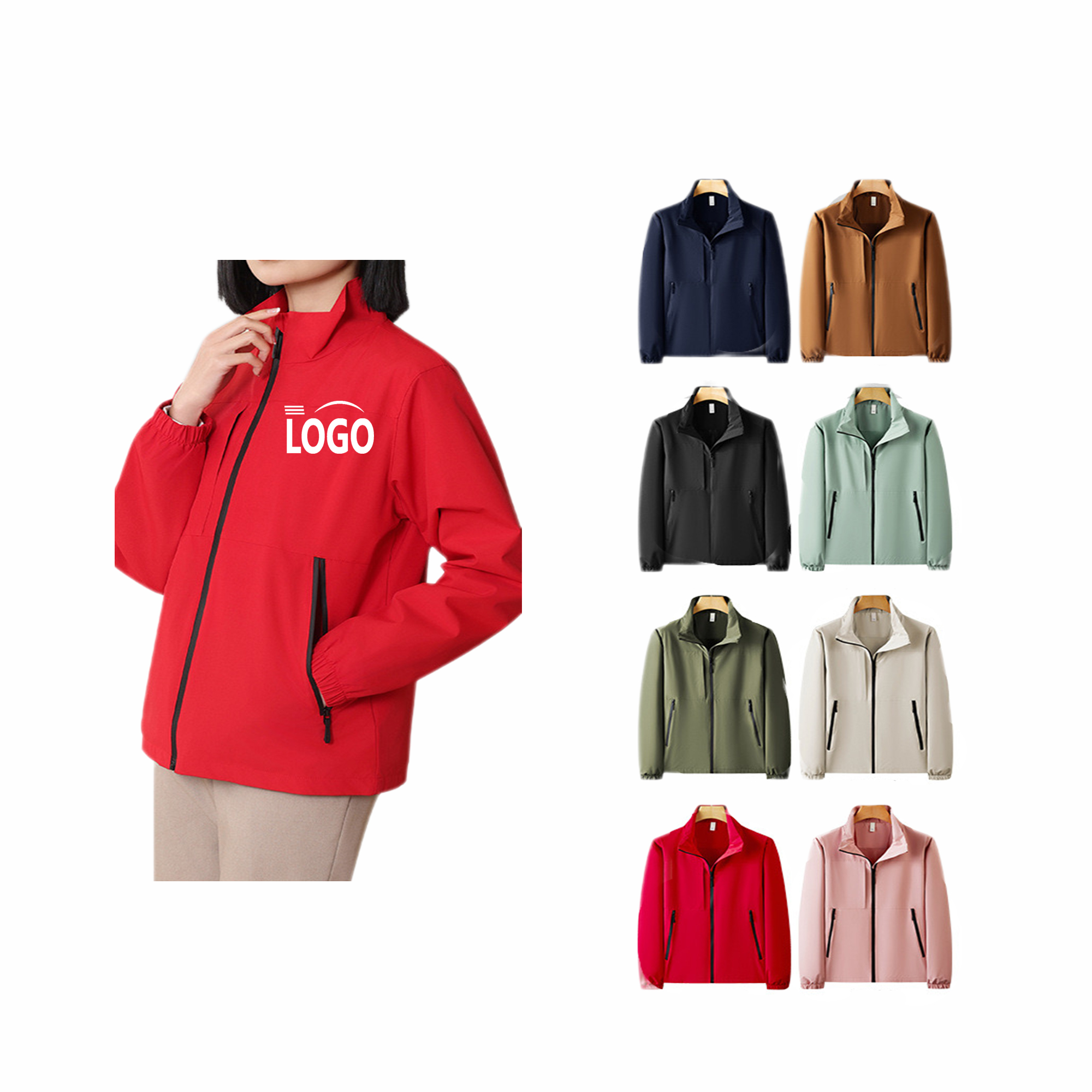 Unisex Classic Jacket MOQ 10pcs