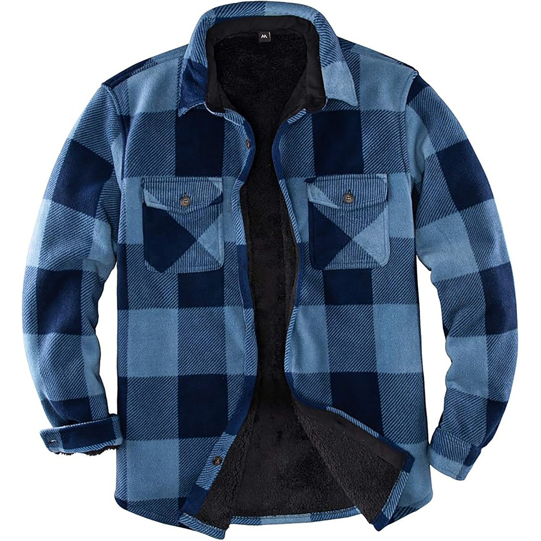 Men's Flannel Shirt Jacket 97