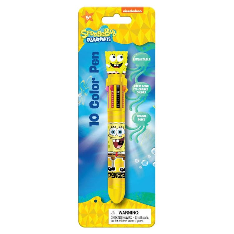 SpongeBob 10-Color Pens 3