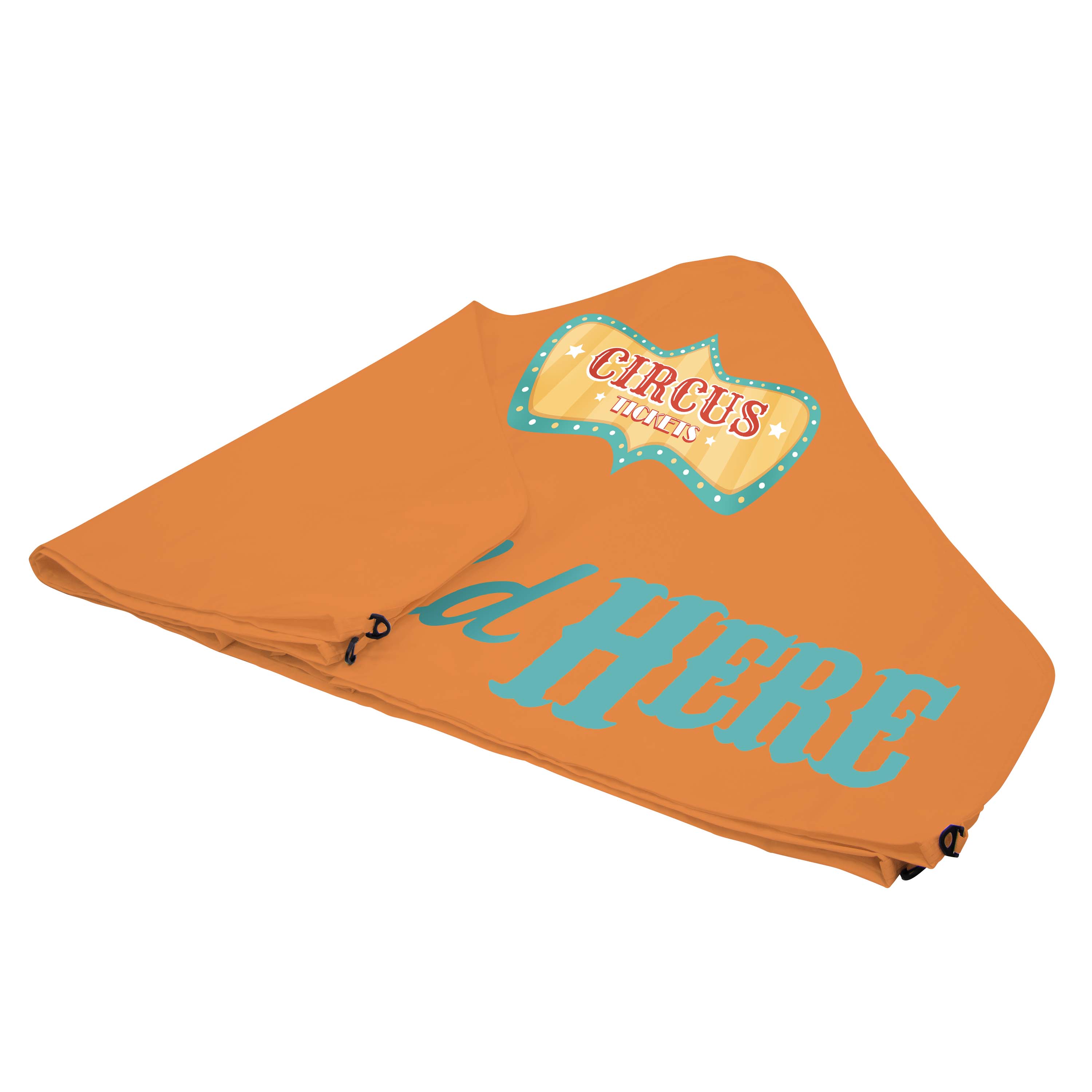 5' Tent Canopy (Full-Color Imprint, 2 Locations) 8