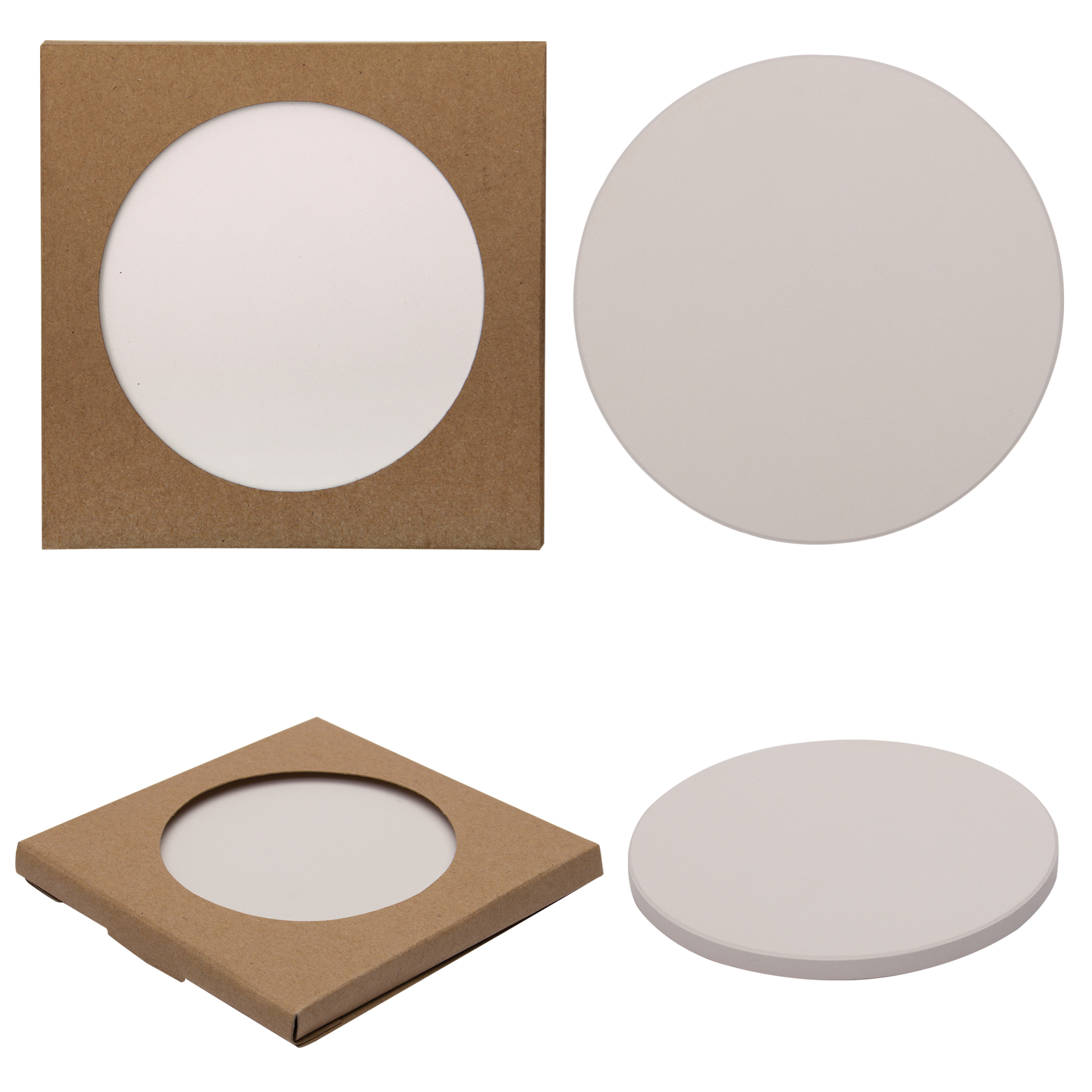 Single Round Stone Coaster 11