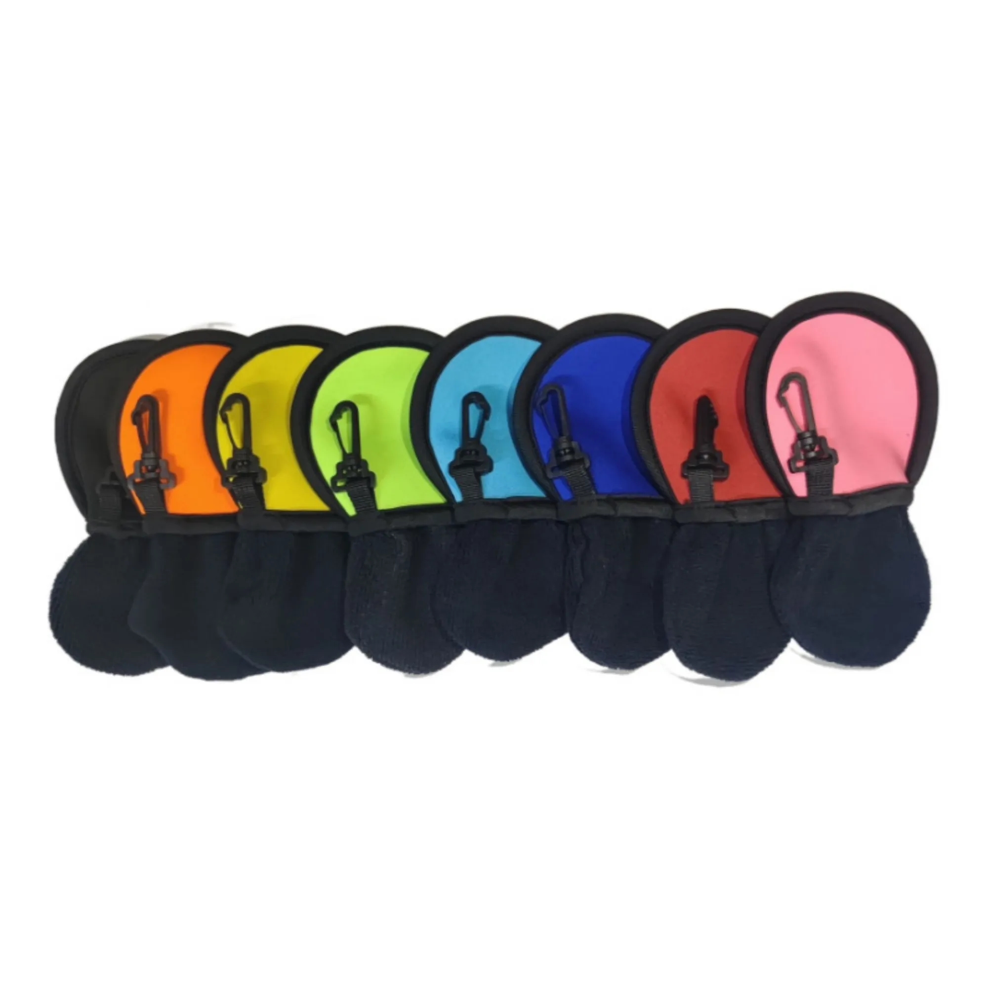 Neoprene Pocket Golf Ball Washer Cleaner Pouch with Hook 3