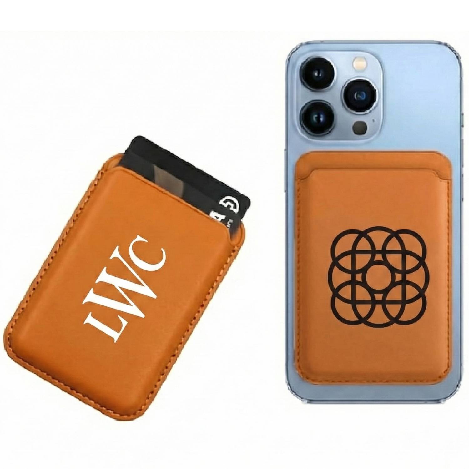 Magnetic PU Leather Phone Card Holder — view 1 of 6