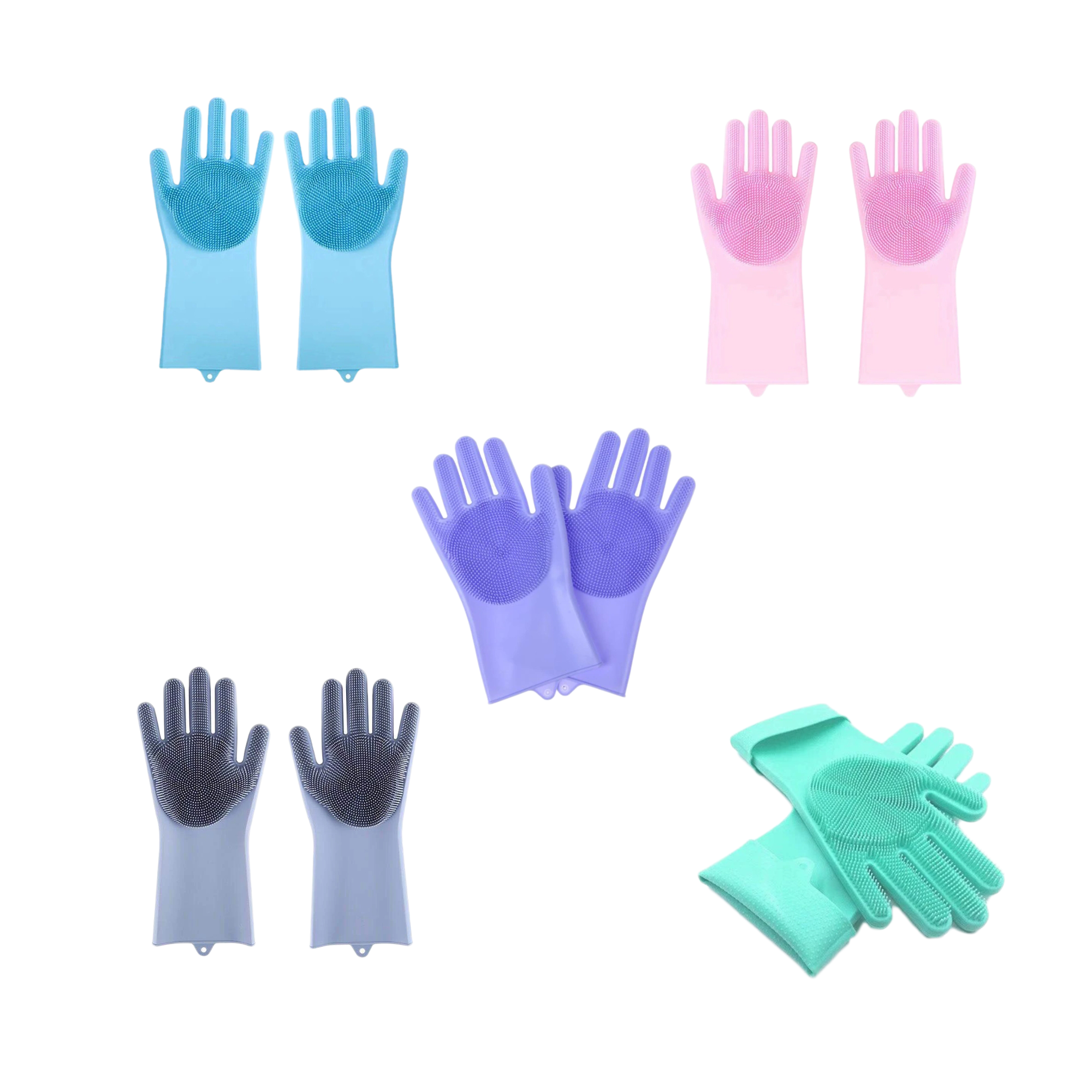 Thin Magic Brush Household Gloves 2