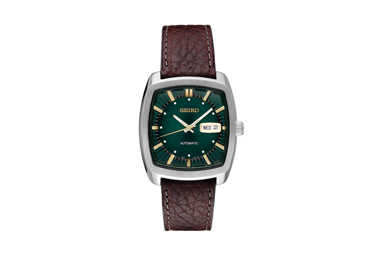 Recraft Series Seiko Brown Watch Seiko Men's RECRAFT Automatic
