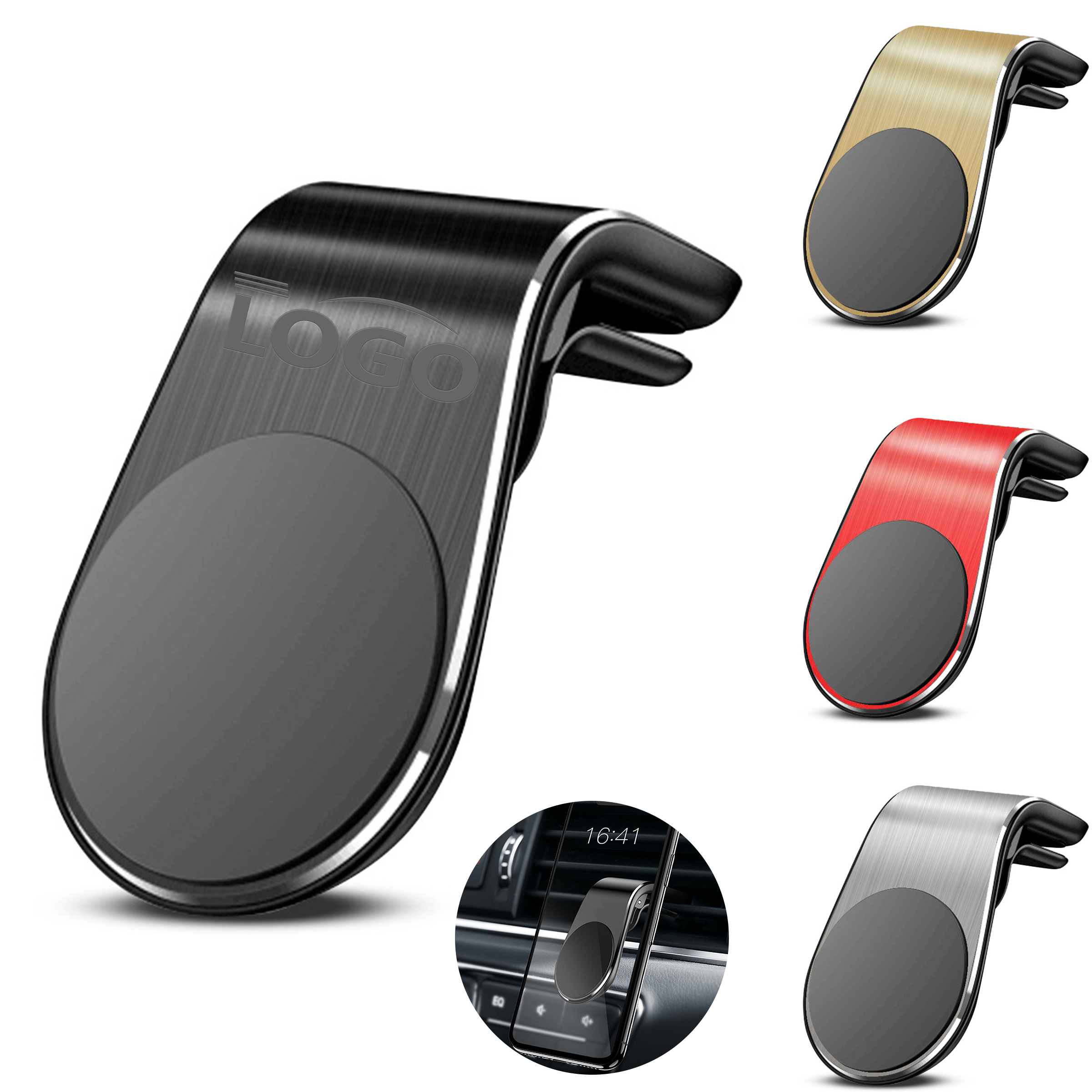 Custom Car Phone Holder with Strong Magnetic Grip