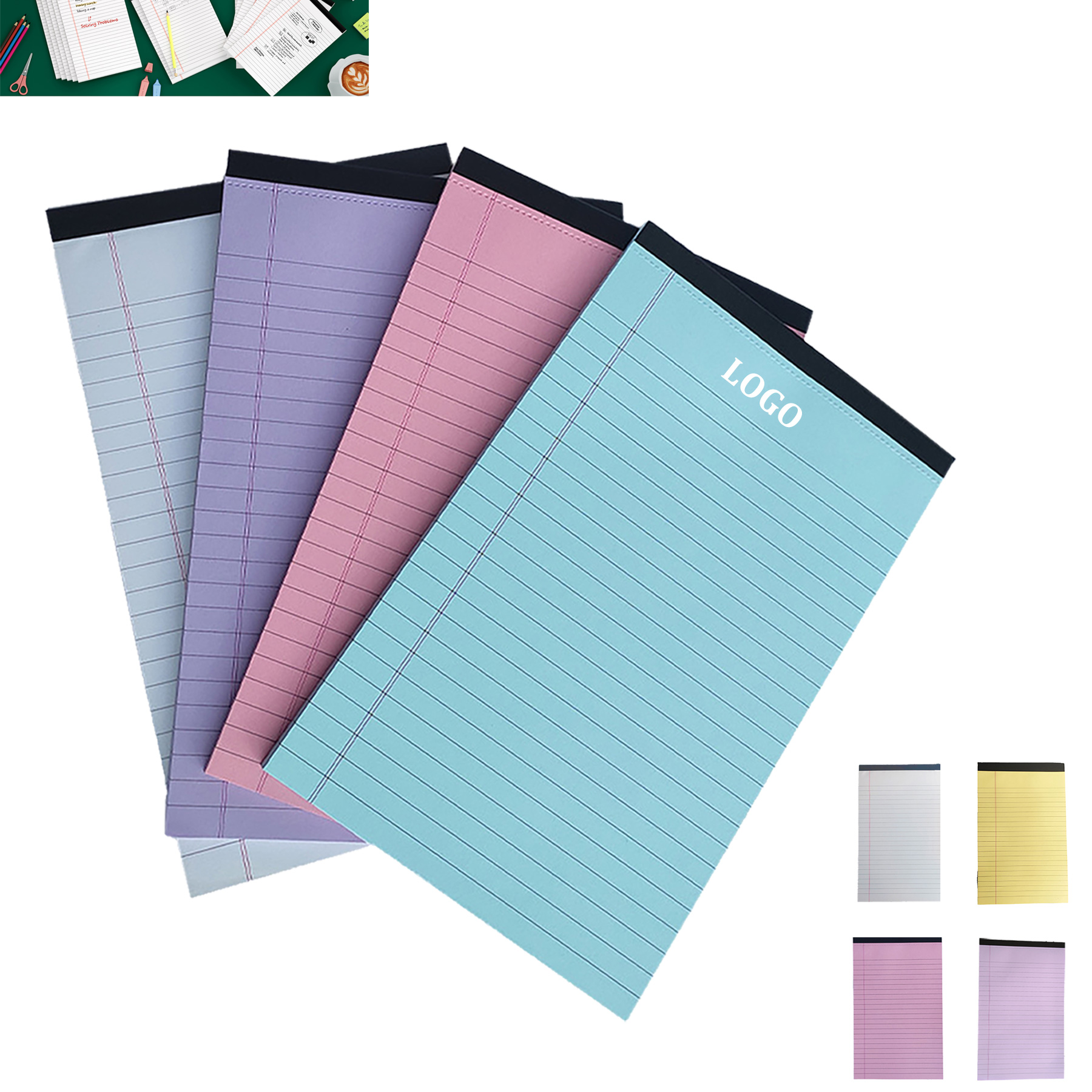 Narrow Ruled Writing Notepad 15