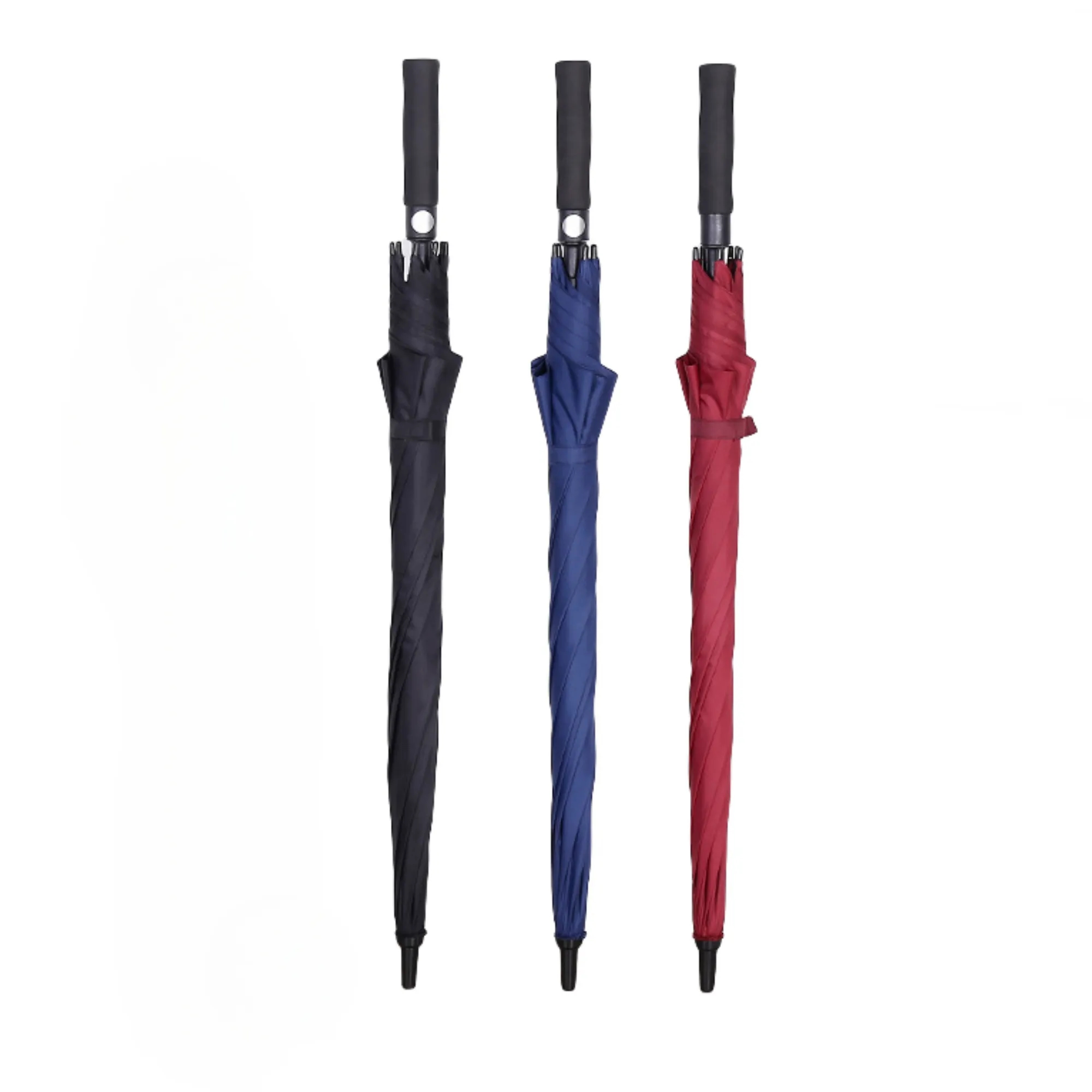 Golf  Long 8-bone Fiber EVA Handle Umbrella 13