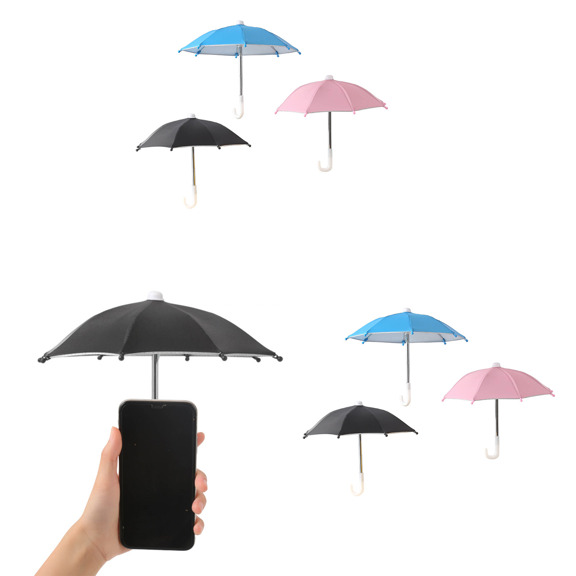 UV Protection Mobile Phone Umbrella 3