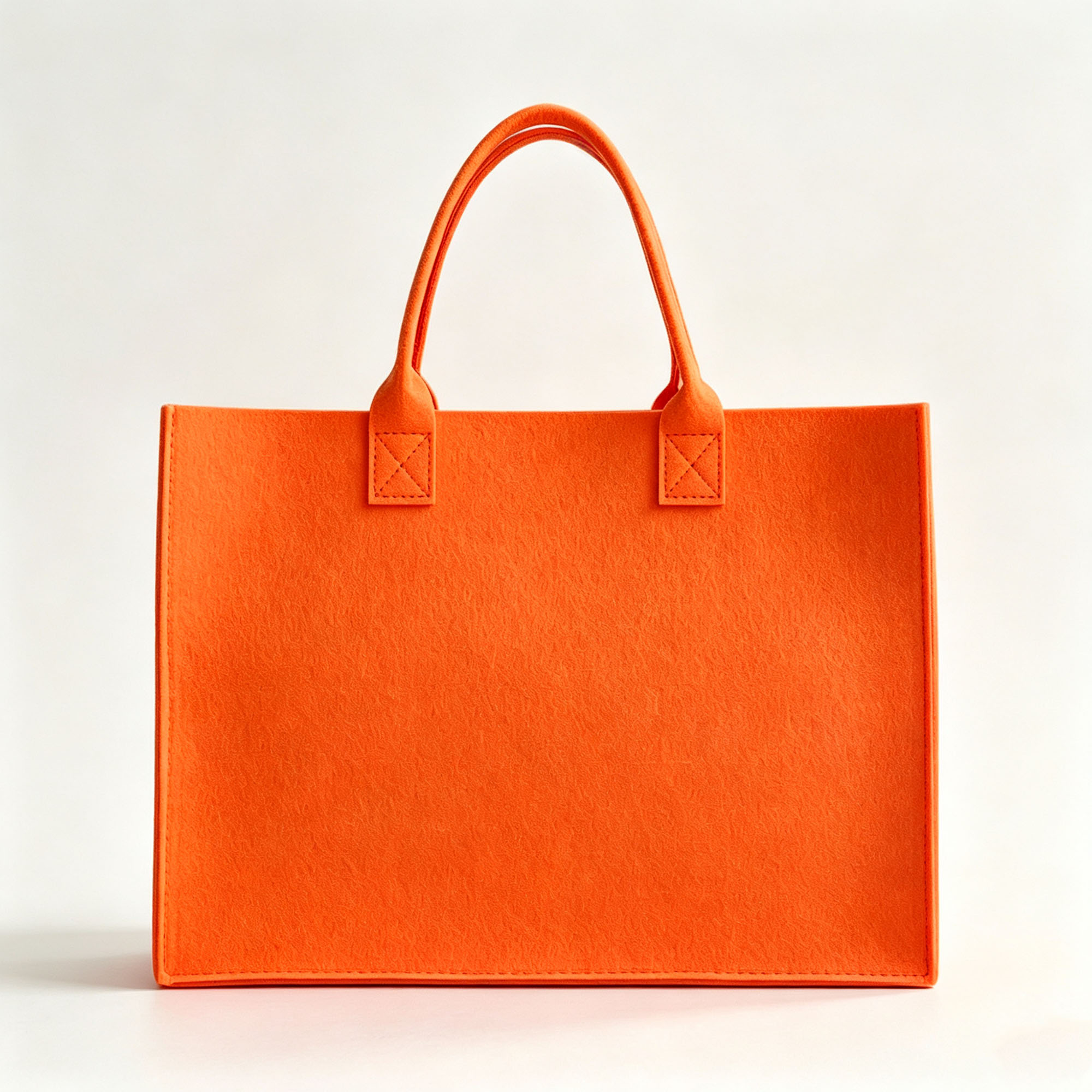Customizable Felt Tote Bag Large Handbag 6
