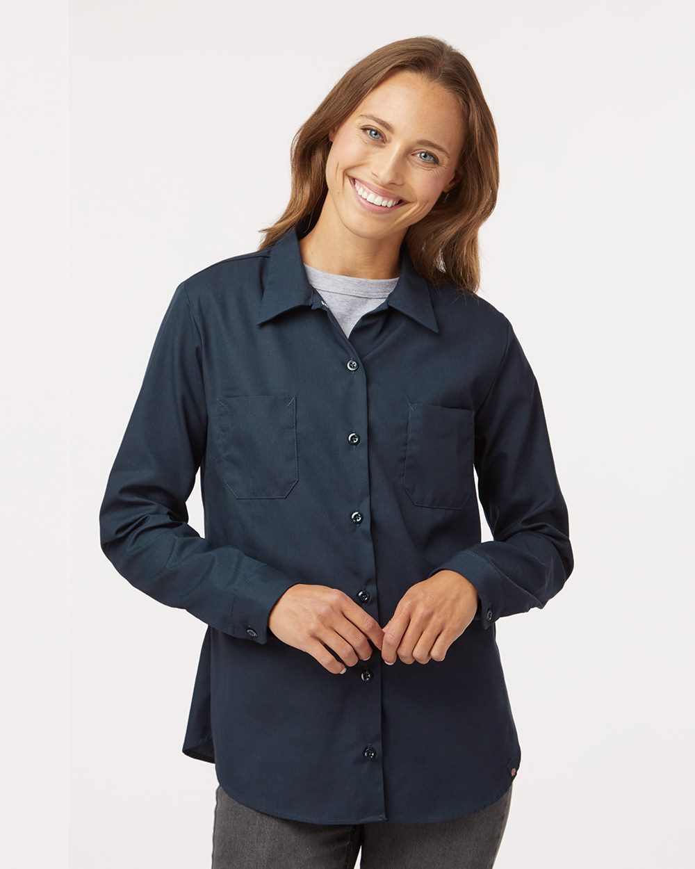 Women's Long Sleeve Industrial Work Shirt - L5350