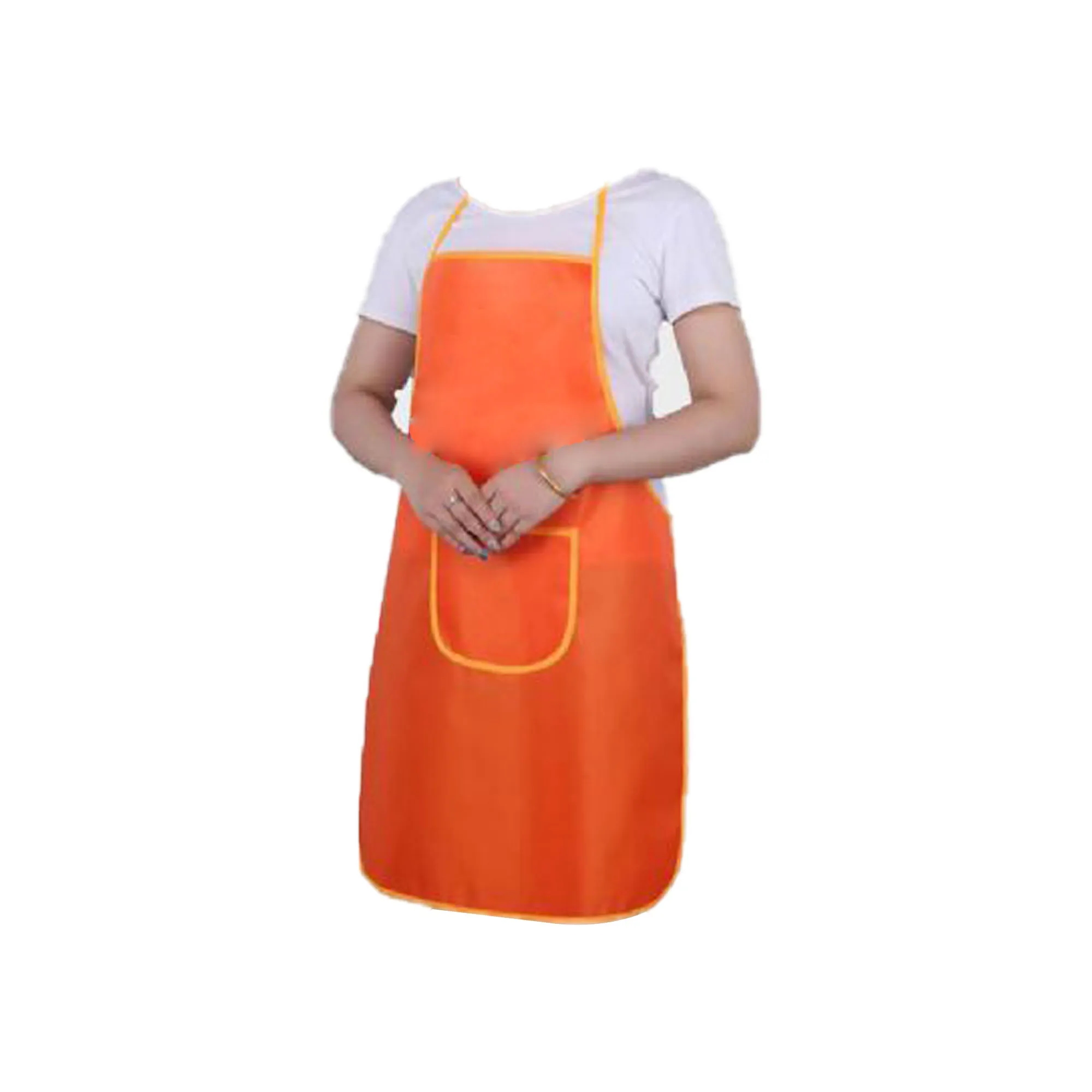 Polyester Double-pocket Uniform Bib Apron 29.5""L x 26""W 19