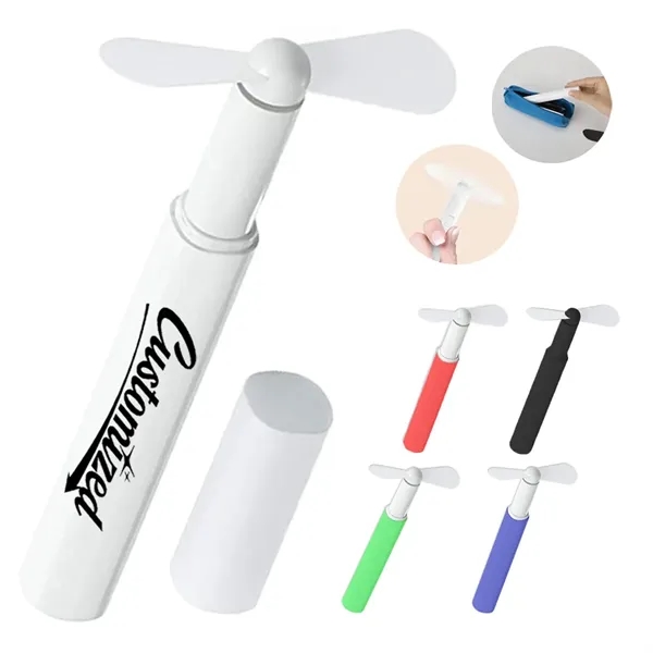 Custom Detachable USB Mini Fan for Portable Cooling — Summer Giveaway & Tech Events