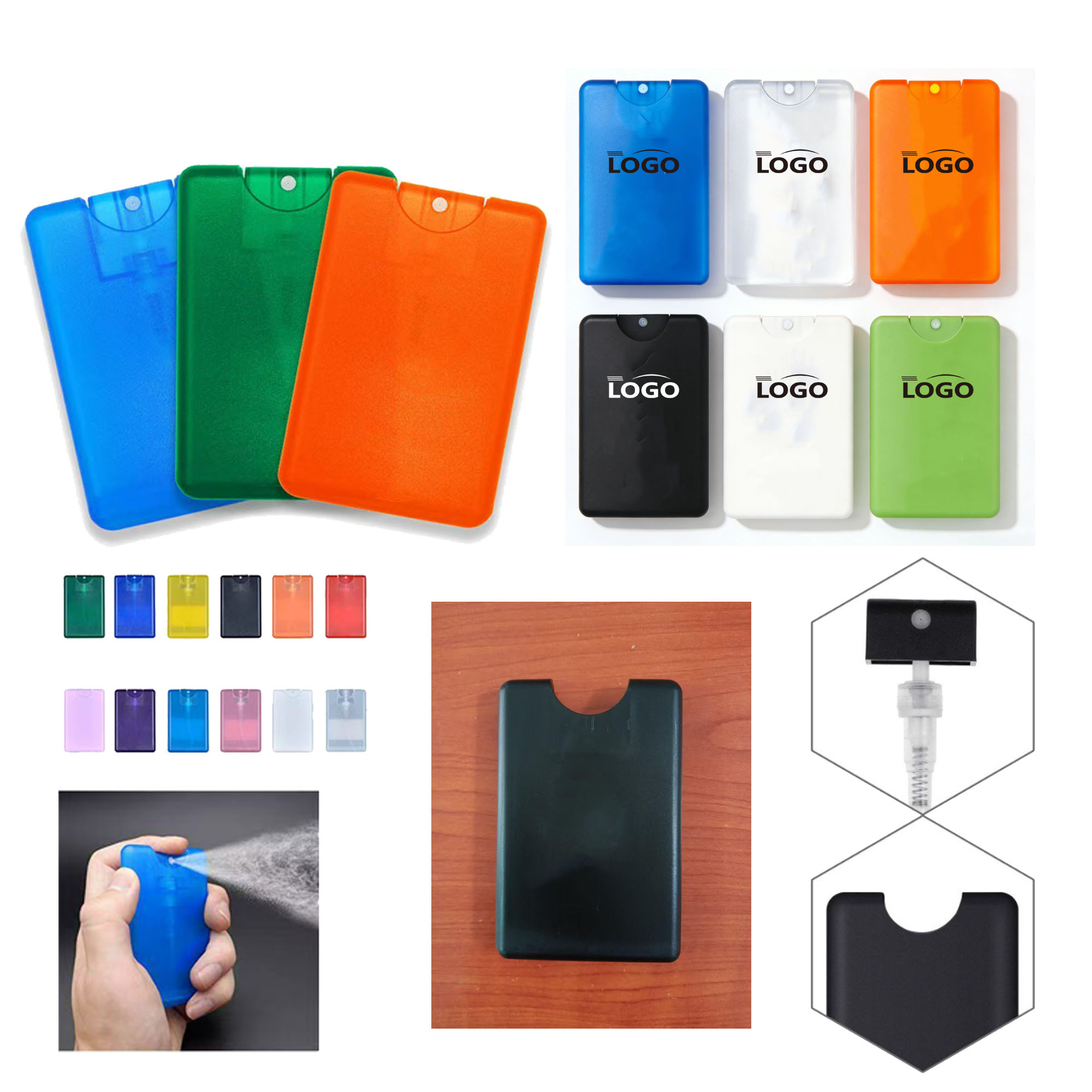 Card-Type Portable Hand Sanitizer