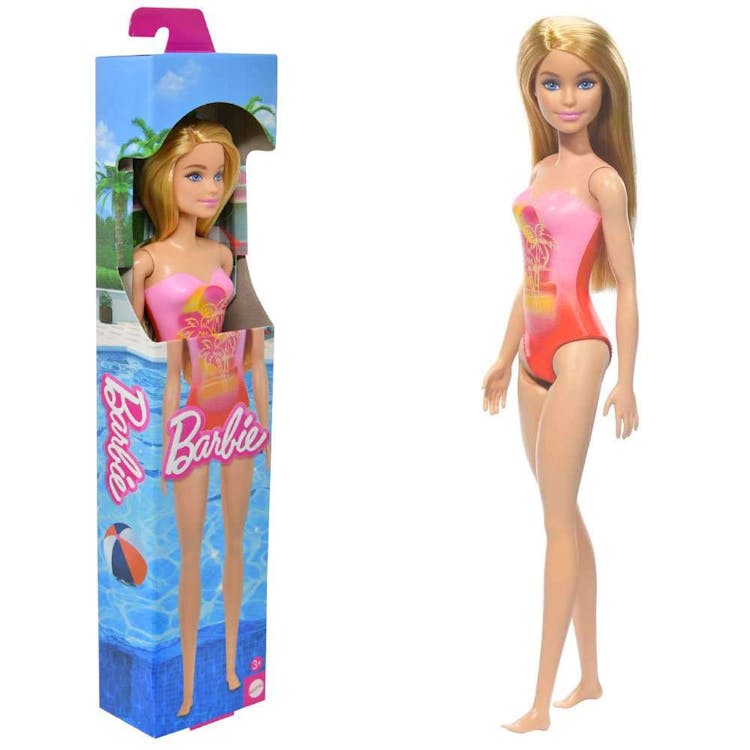 Beach Barbie Dolls 11" - Pink 2