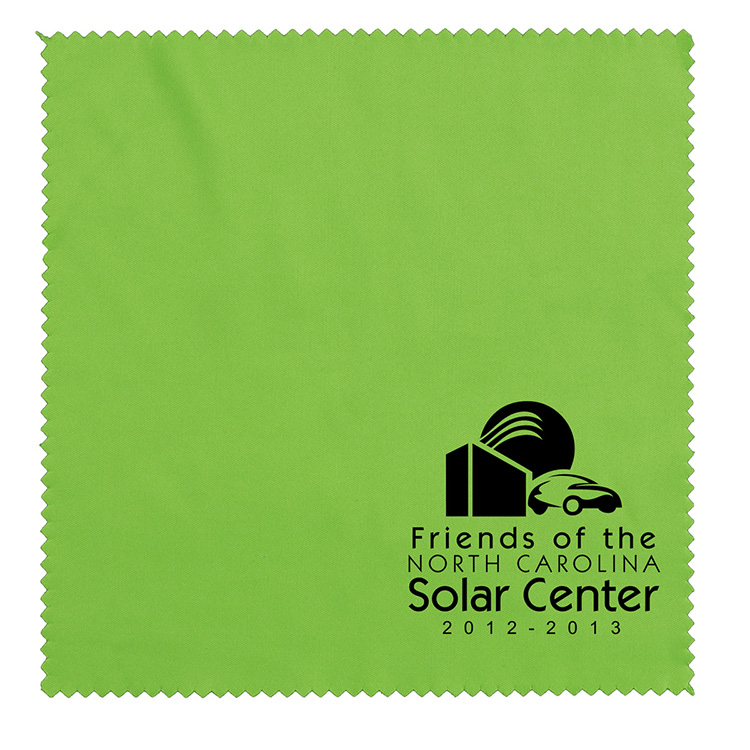"ONECLEANSCREEN XL" - 8" X 8" 100% Microfiber Recycled RPET Polyester Cleaning Cloth & Screen Cleane 14