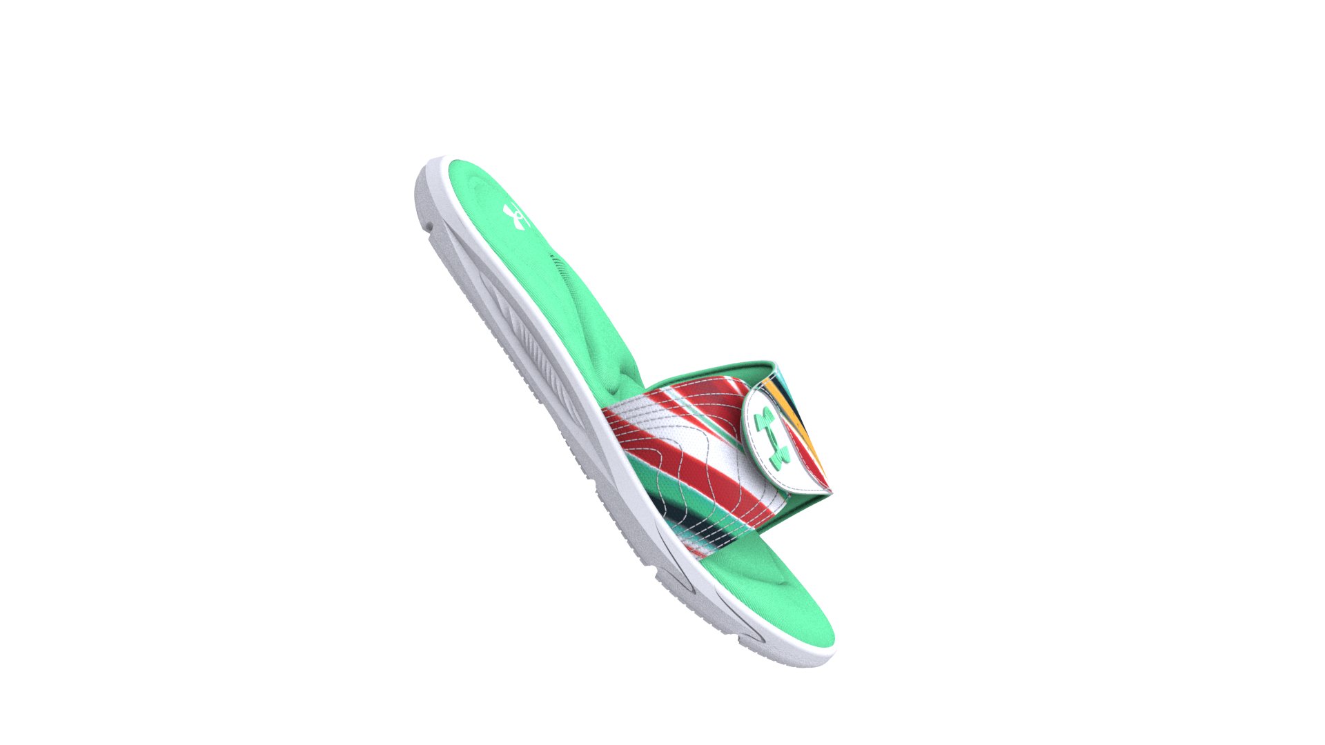 UA Ignite VI Graphic Strap Women's Slides 37