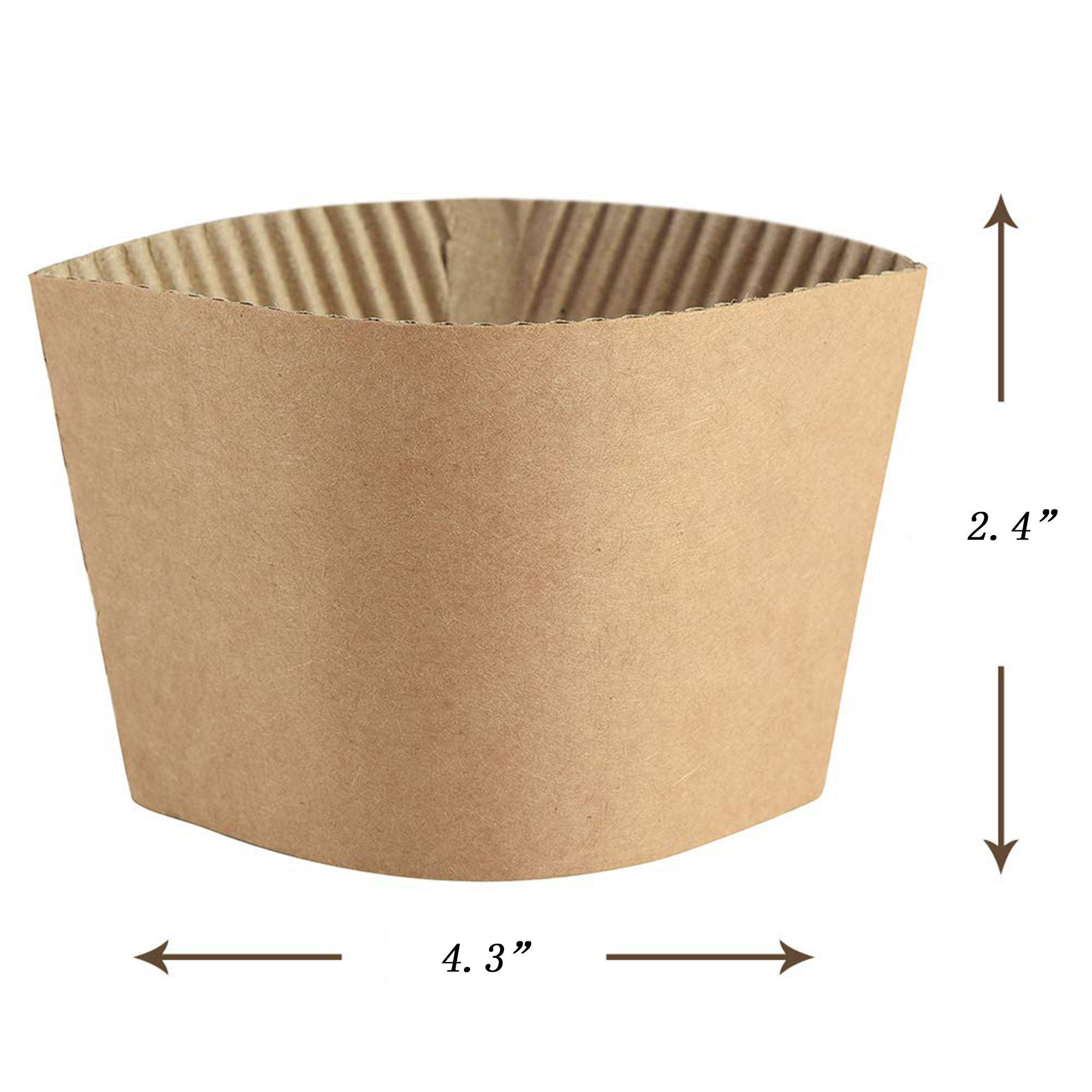 16 oz One-Time Custom Coffee Cup Sleeve 4
