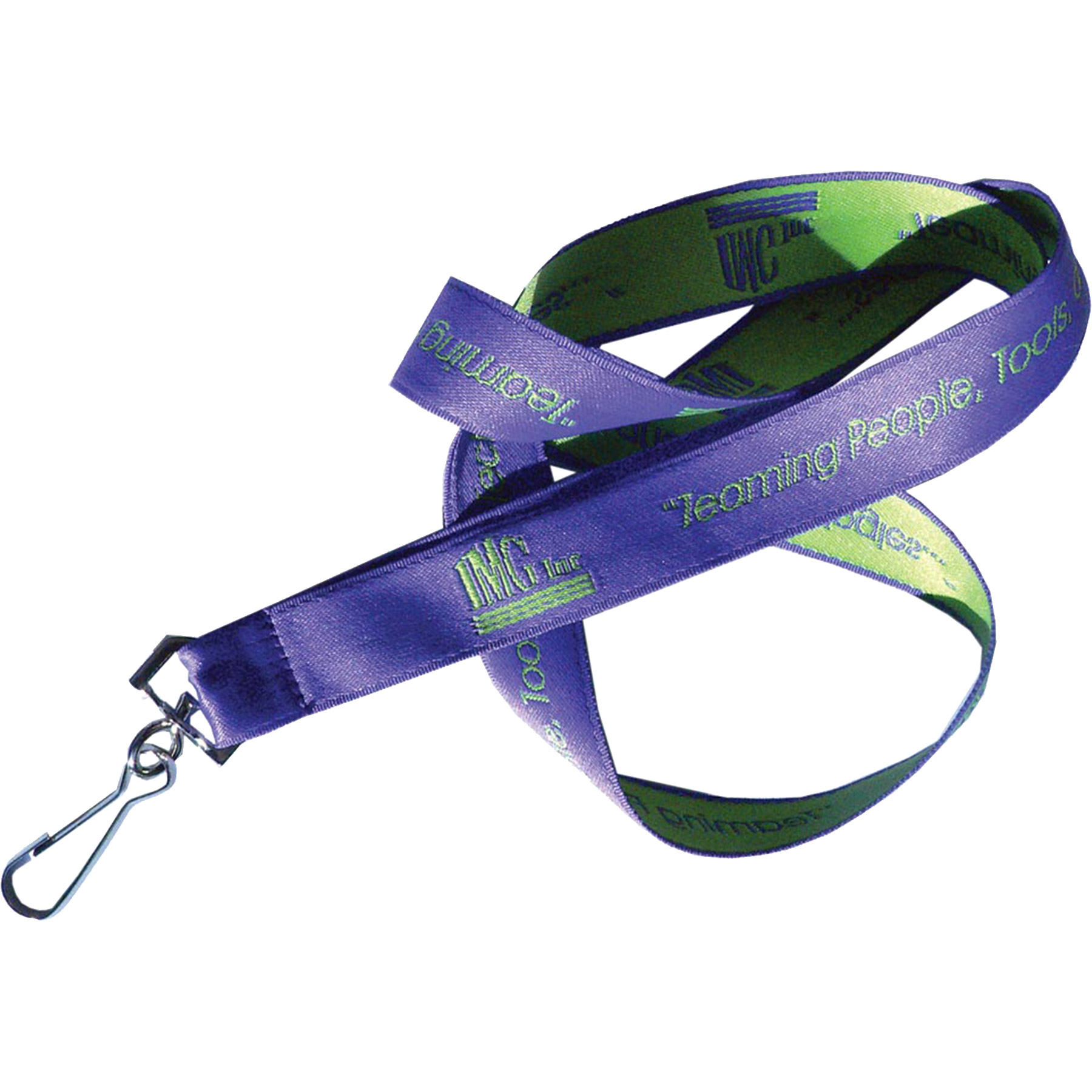 Woven Lanyards: 3/4" W x 36" L 3