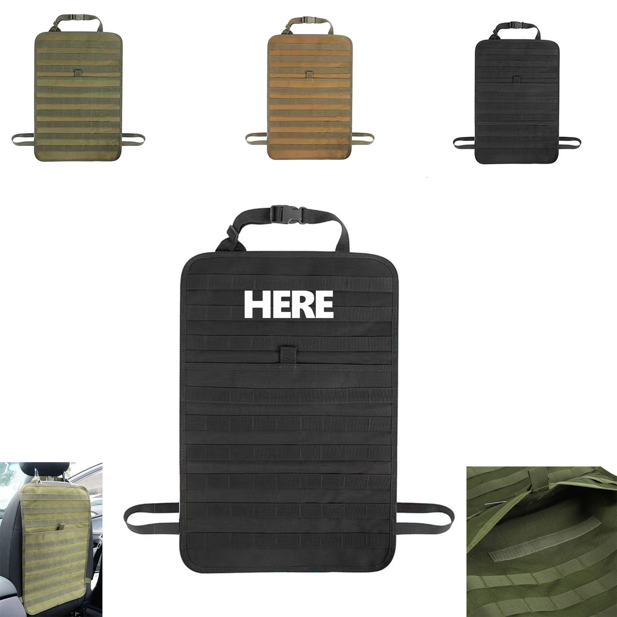 Nylon Car Seat Back Hanger 4