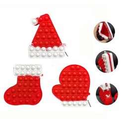 Christmas Stockings Silicone Wallet