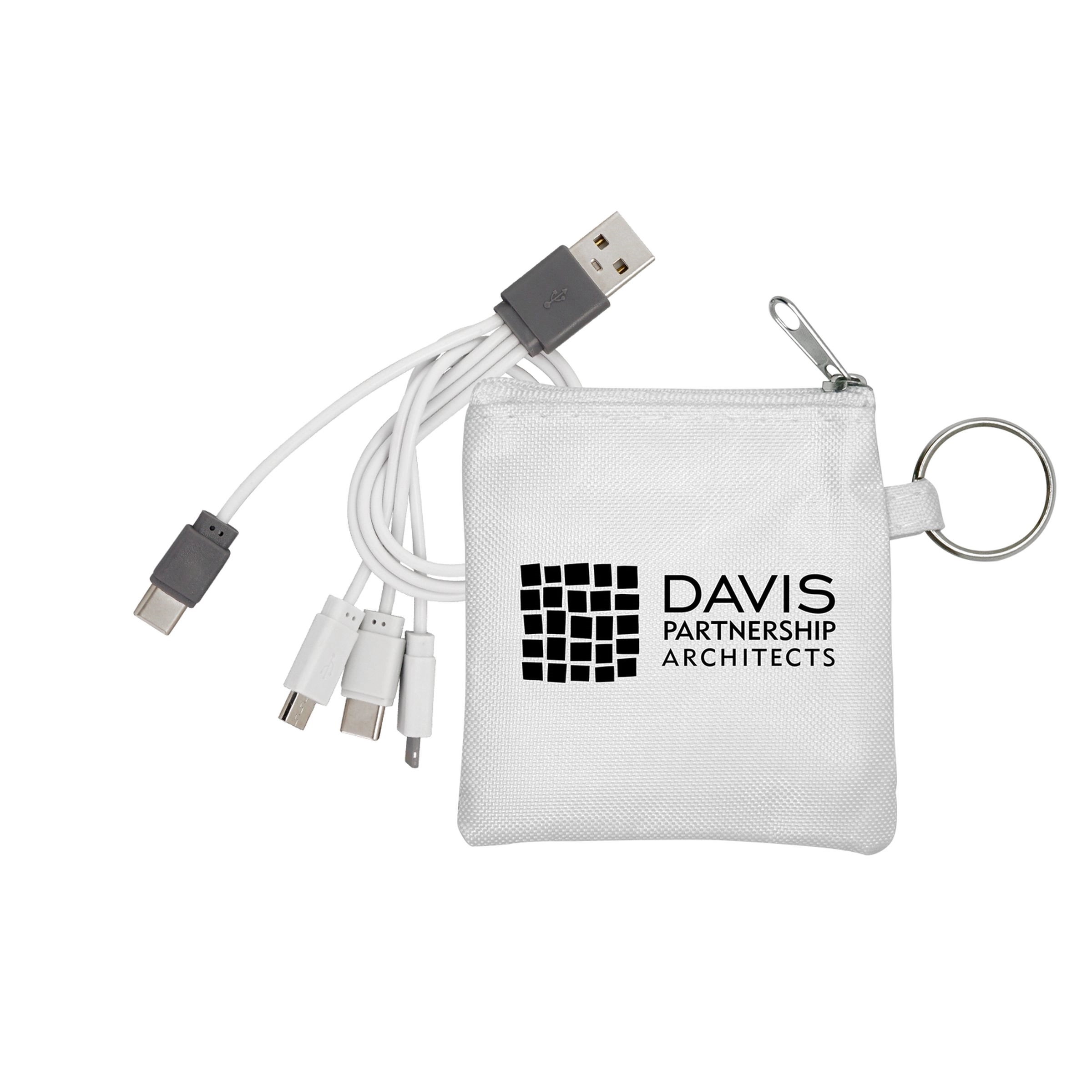 4-in-1 Colorful Pouch Cable Set 2