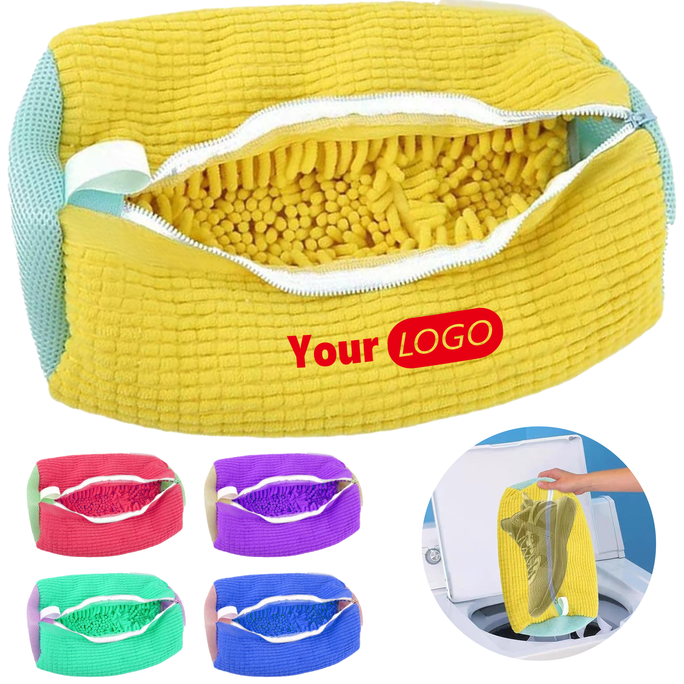 Polyester Customizable Shoe Washing Bag 7