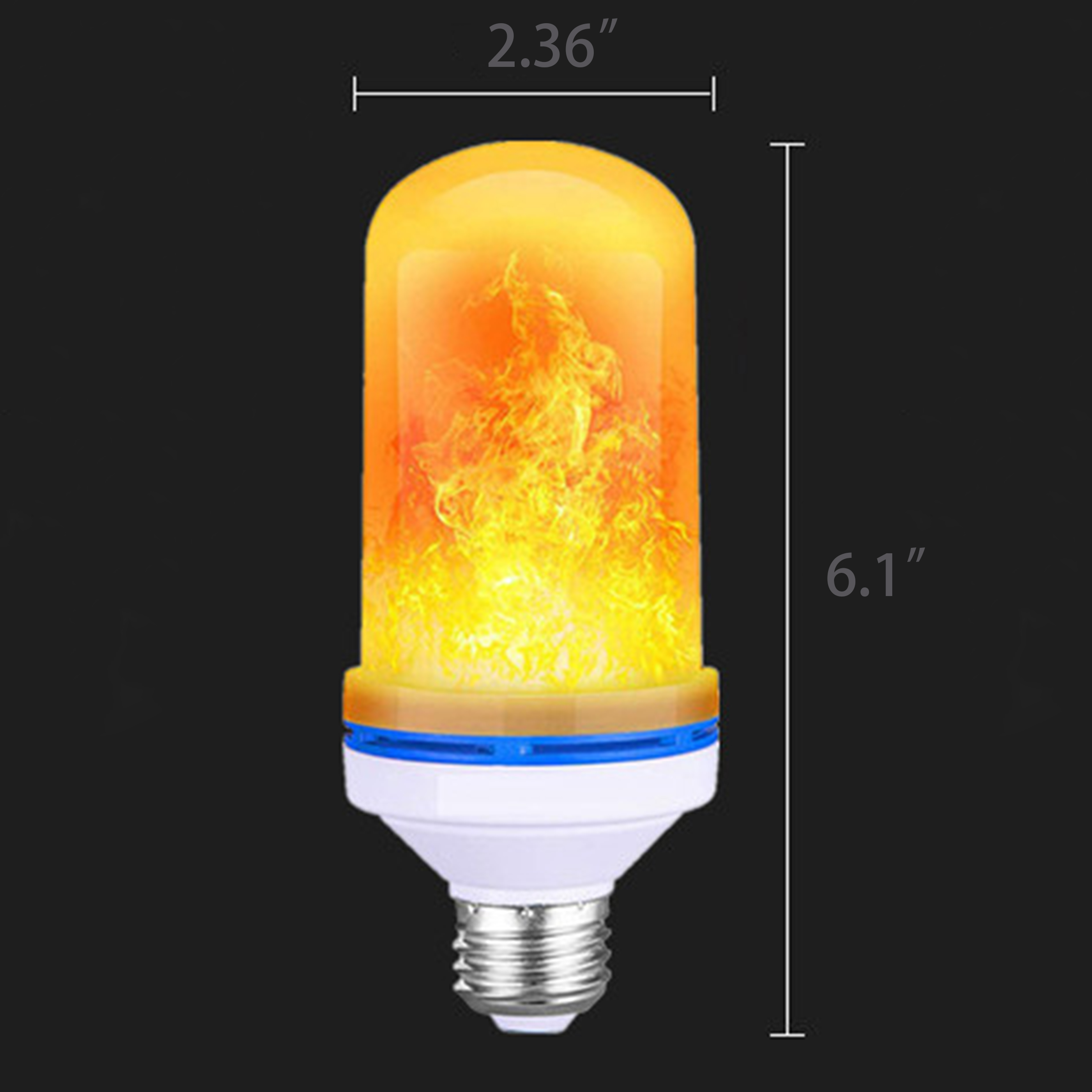 LED Flickering Flame Bulb ?C Perfect for Festive Decor 10