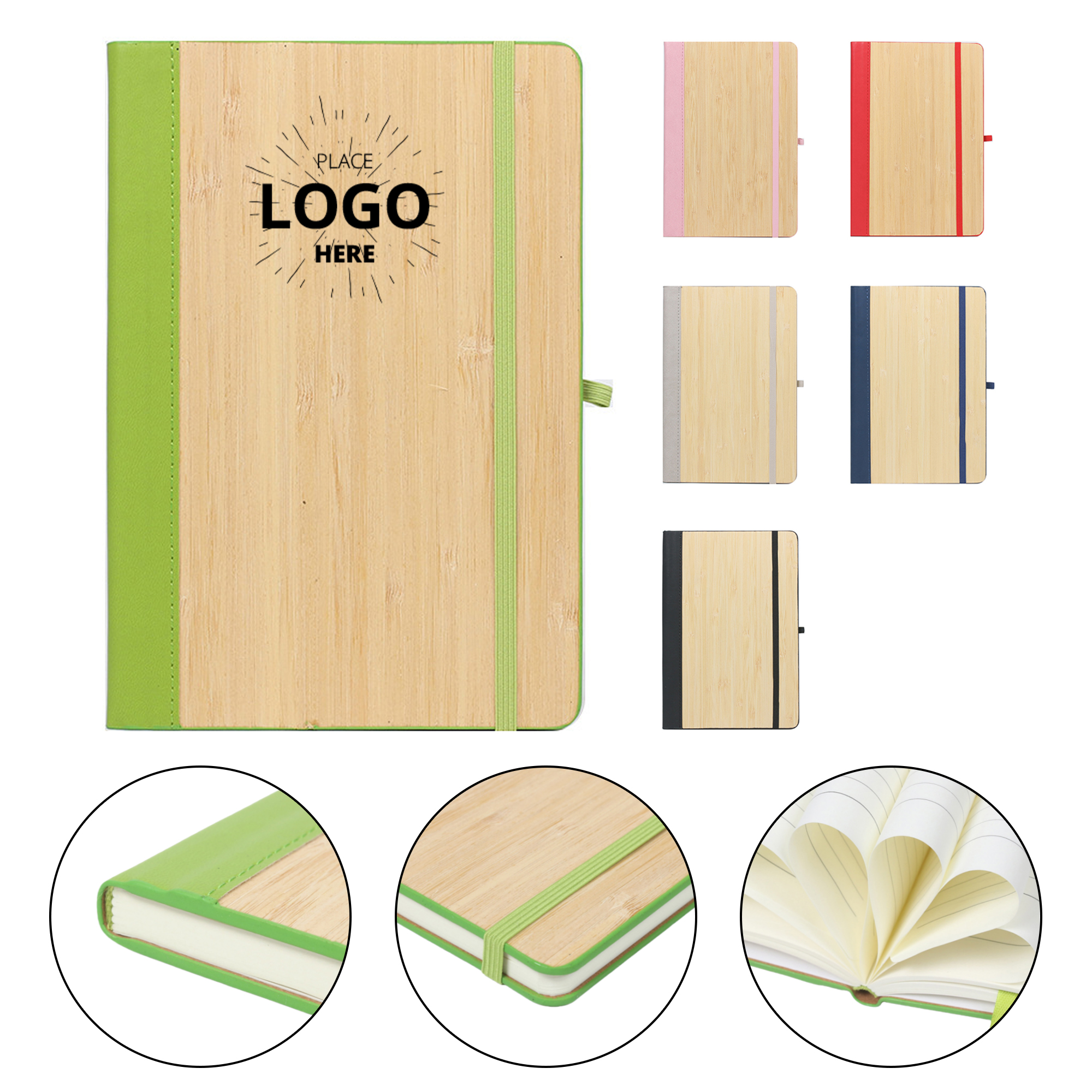 Eco Friendly Bamboo Notebook