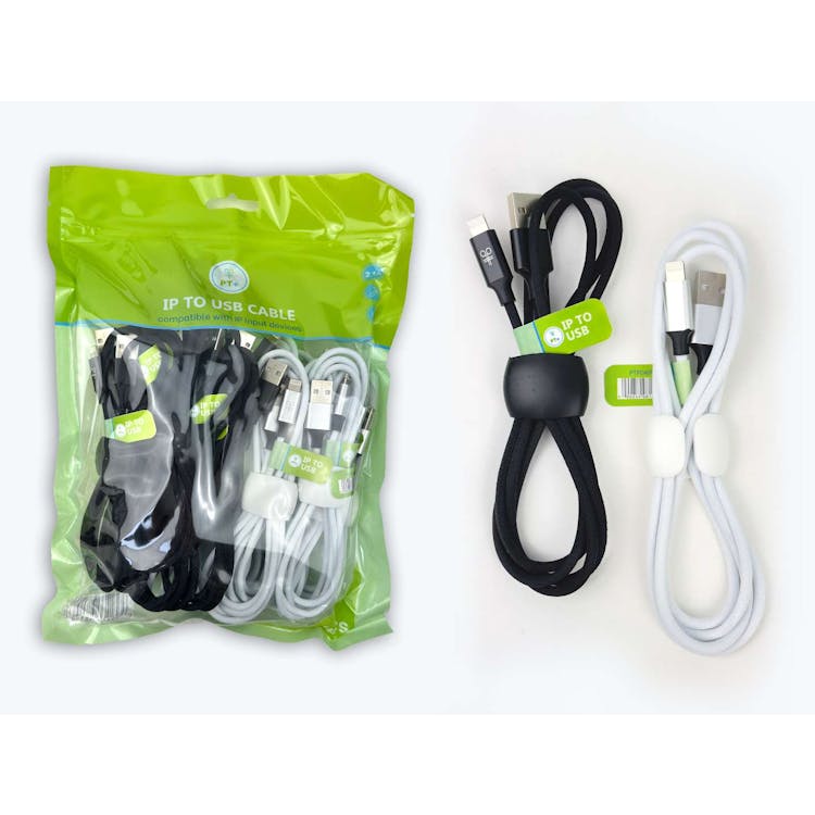 IP To USB-A Cables - Assorted Colors 3