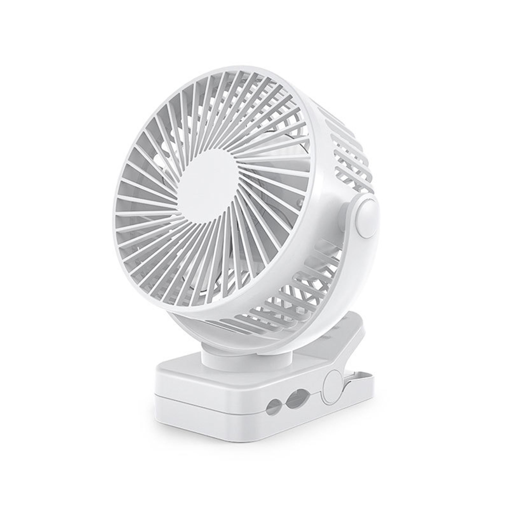 6" 3-in-1 Clip-On Tent Fan with LED & Power Bank 4