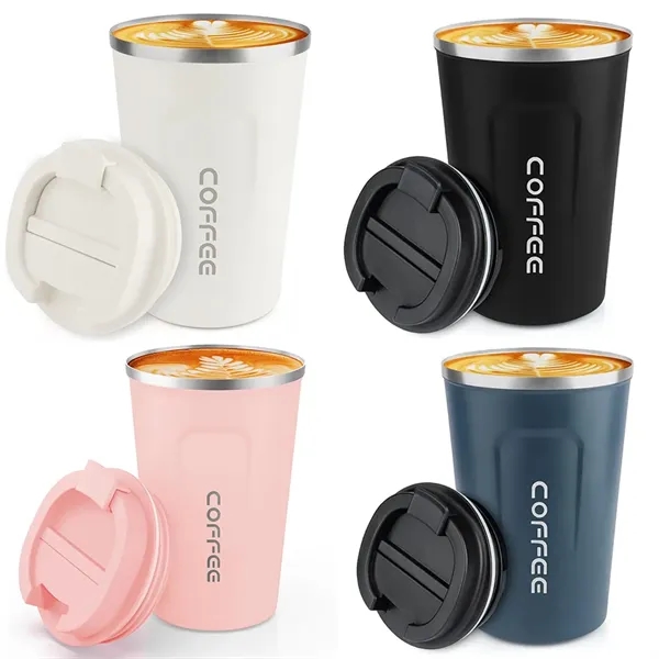 Compact Coffee Cup Vacuum Tumbler for Commutes, Fitness and Travel 7