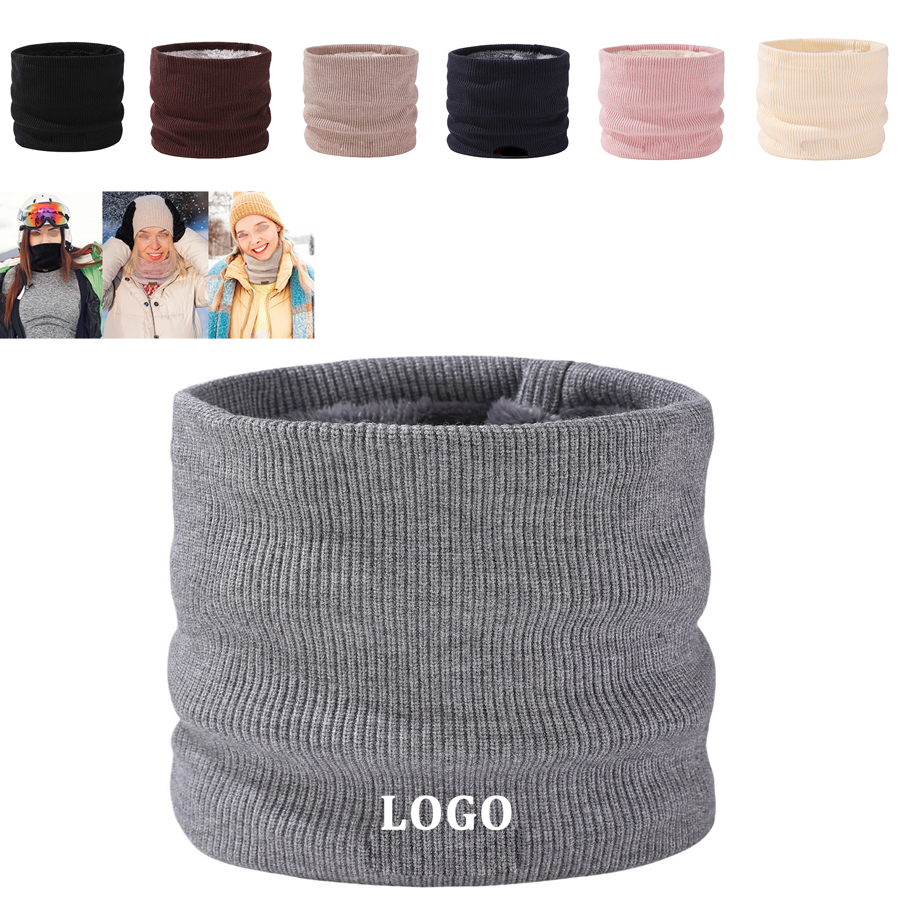 Warm Winter Neck Gaiter 17