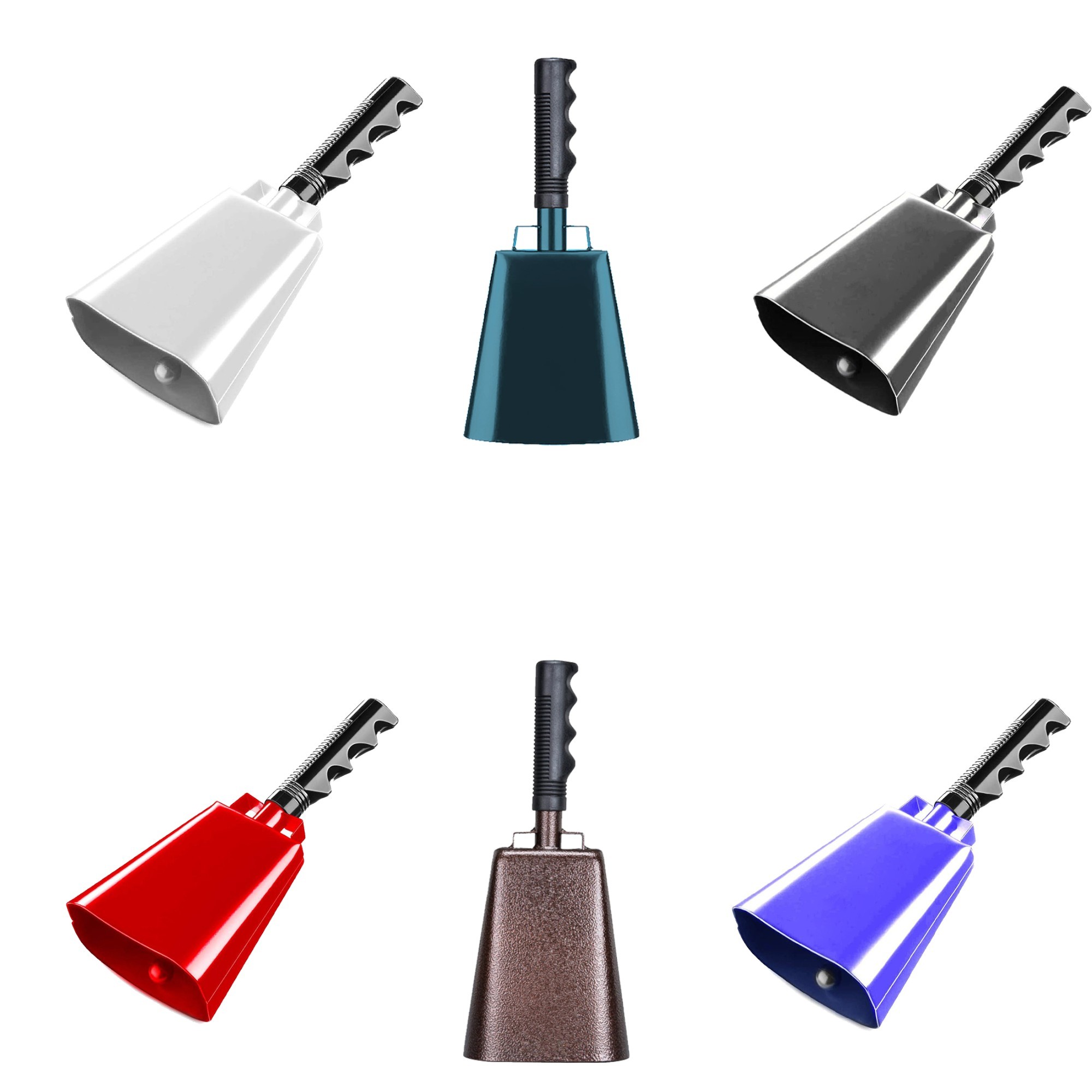 10" Cheering Iron Cowbell 7