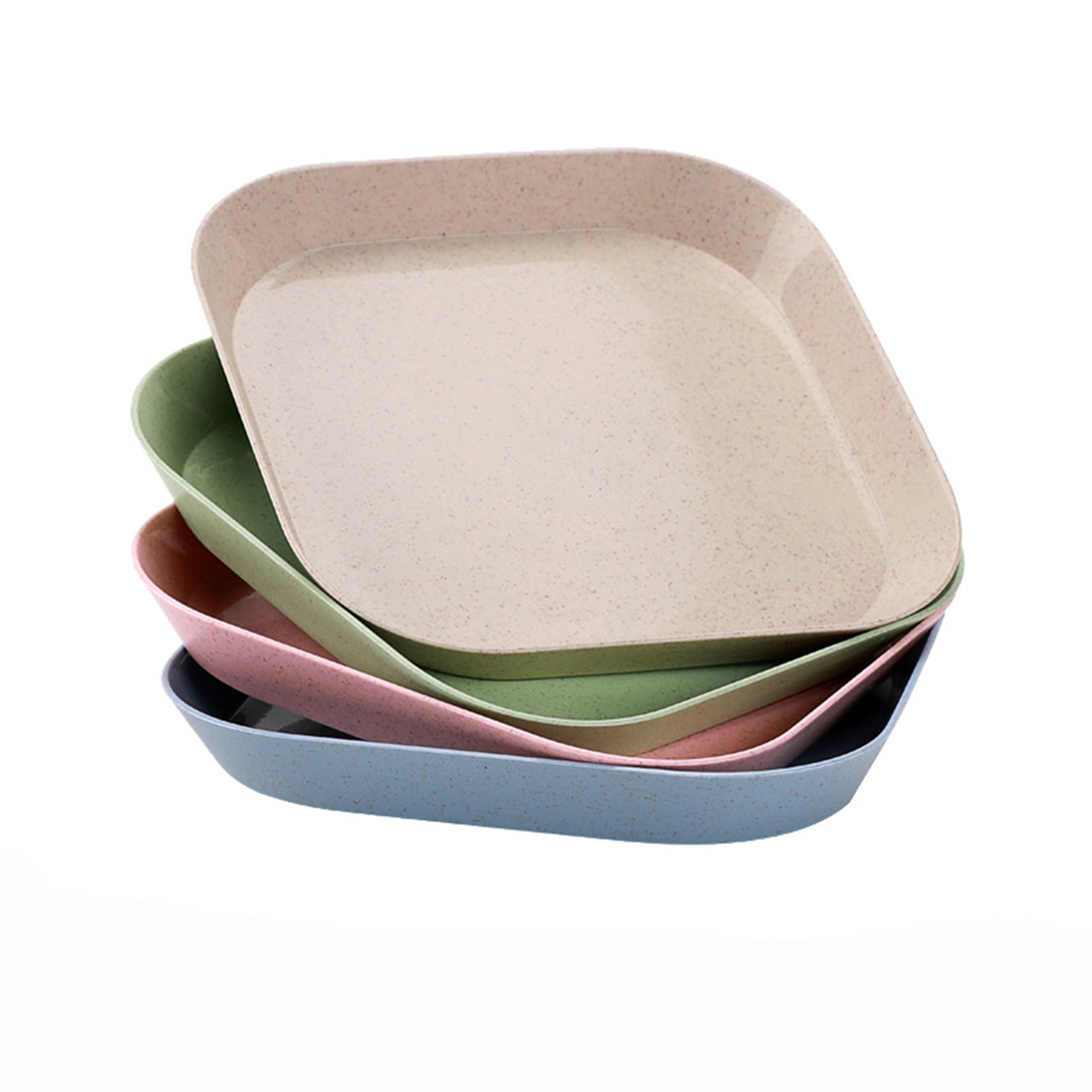 Lightweight Wheat Straw Plate 5