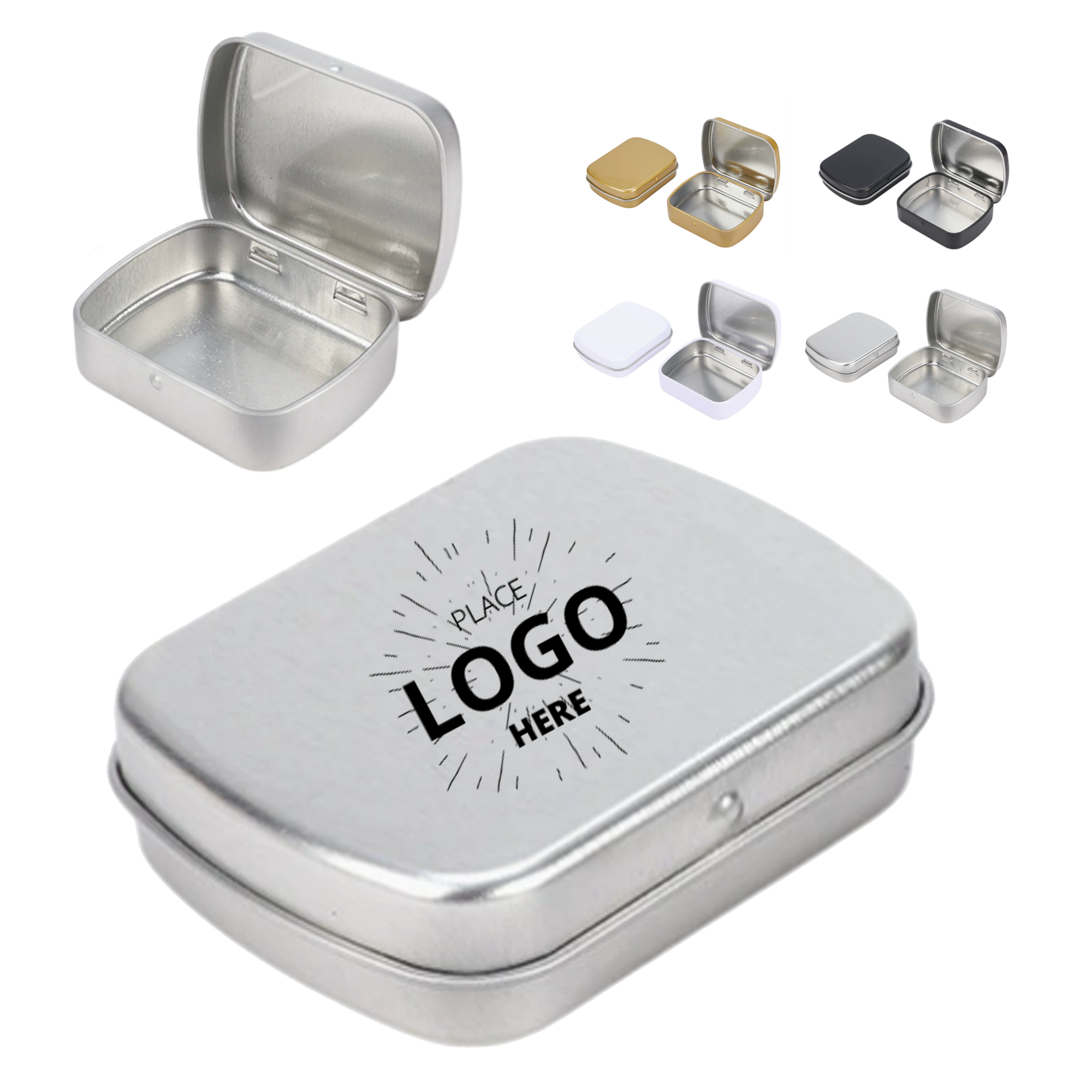 Mini Metal Storage Tin 2