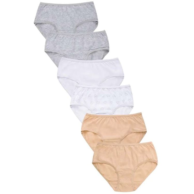 Girls' Cotton Bikini Panties - Large Assorted Colors, custom youth shirt with logo imprint 3