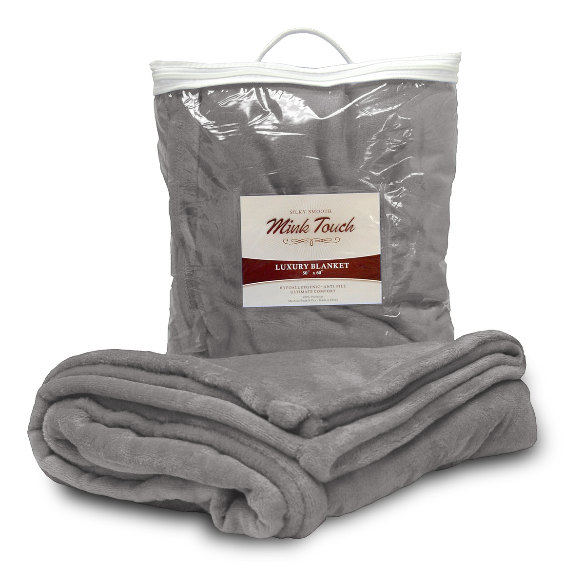 Embroidered Thick 300G Mink Touch Luxury Blanket - Thumbnail 3