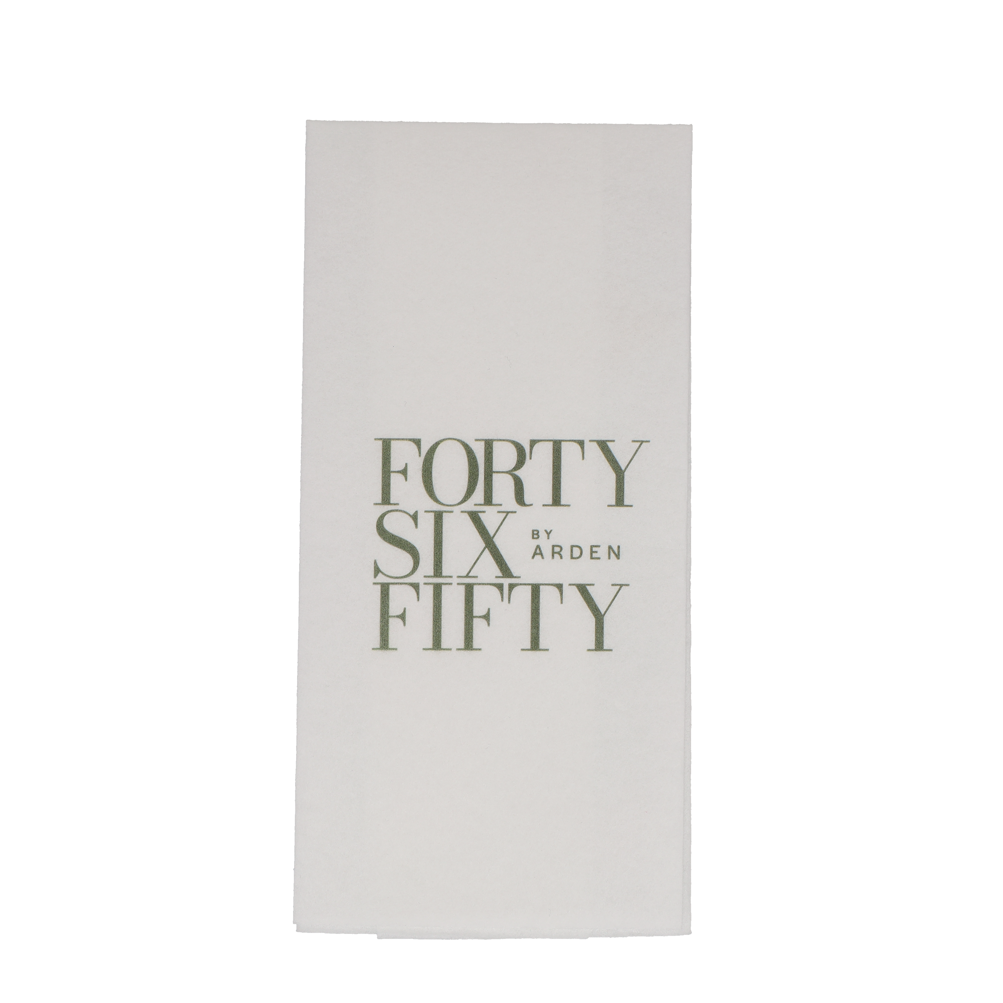 Almost Linen Guest Towel Napkin 1 Ply Heavy Weight 1/6 Fold White Digital Print 21