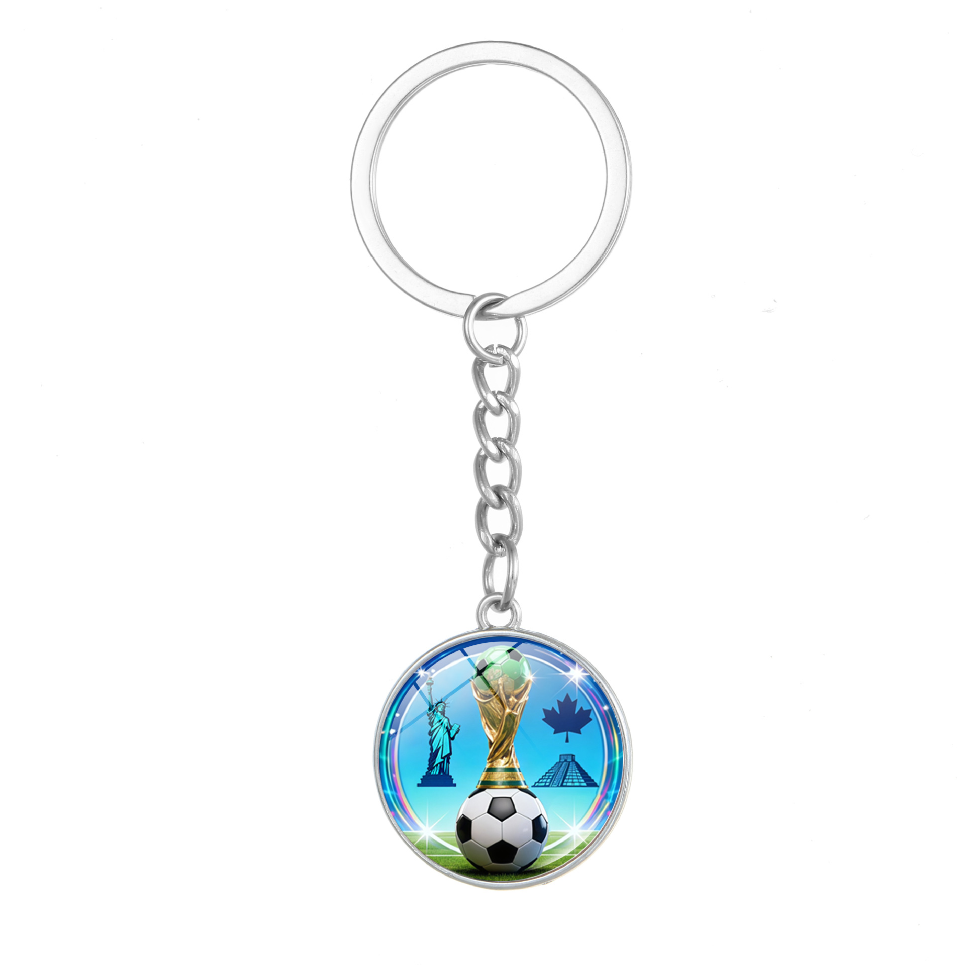 2026 FIFA World Cup Single-Sided Custom Printing Keychain 2