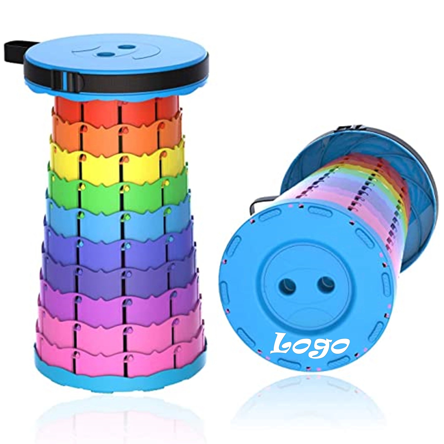 Folding Telescoping Stool