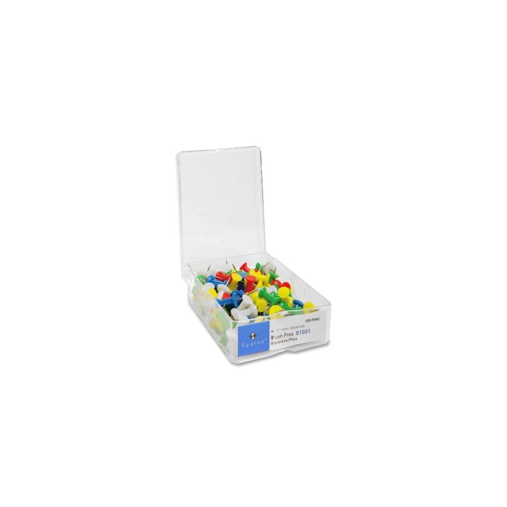 Push Pins - 1/2" Head Assorted Colors 3