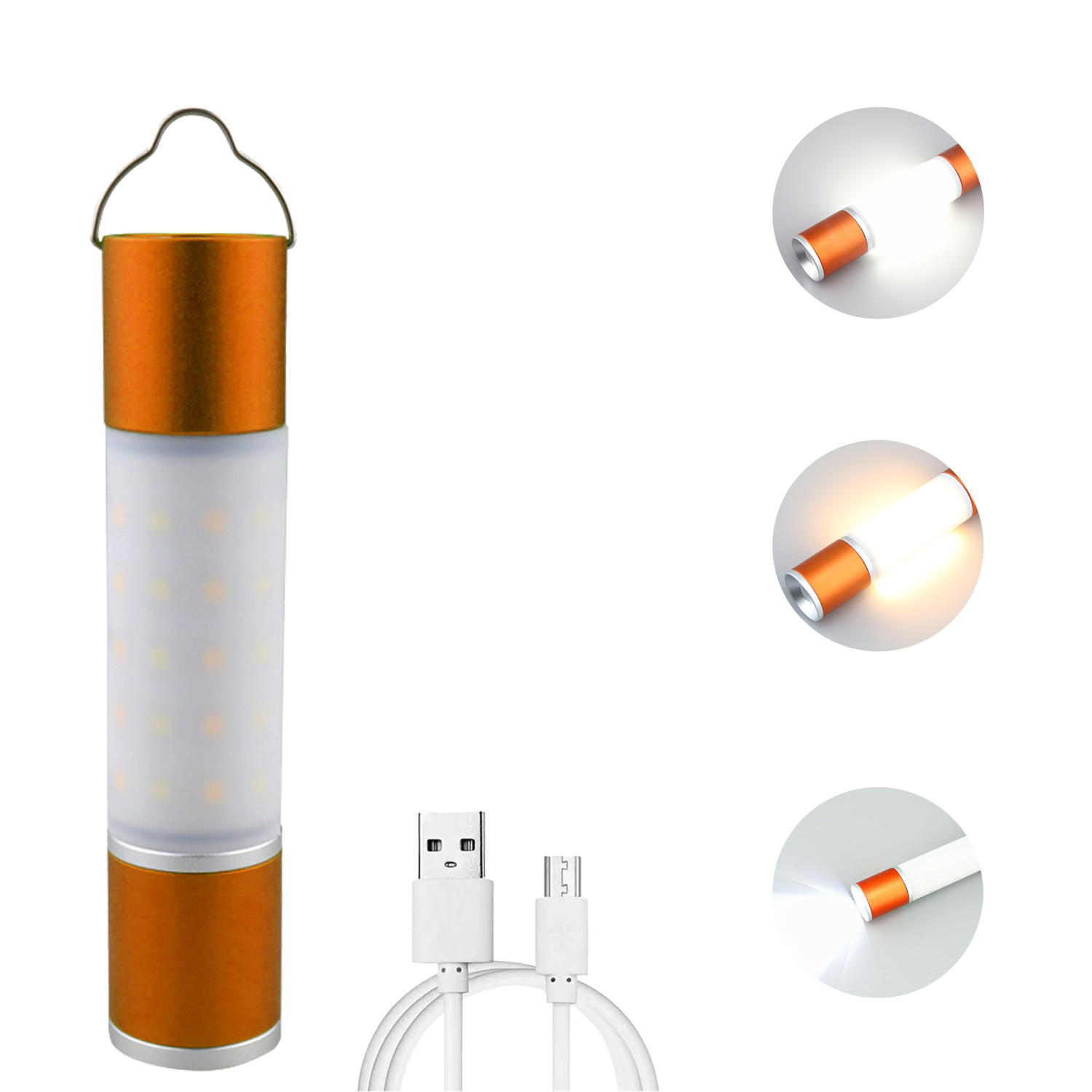 Retractable Flashlight LED Camping Light
