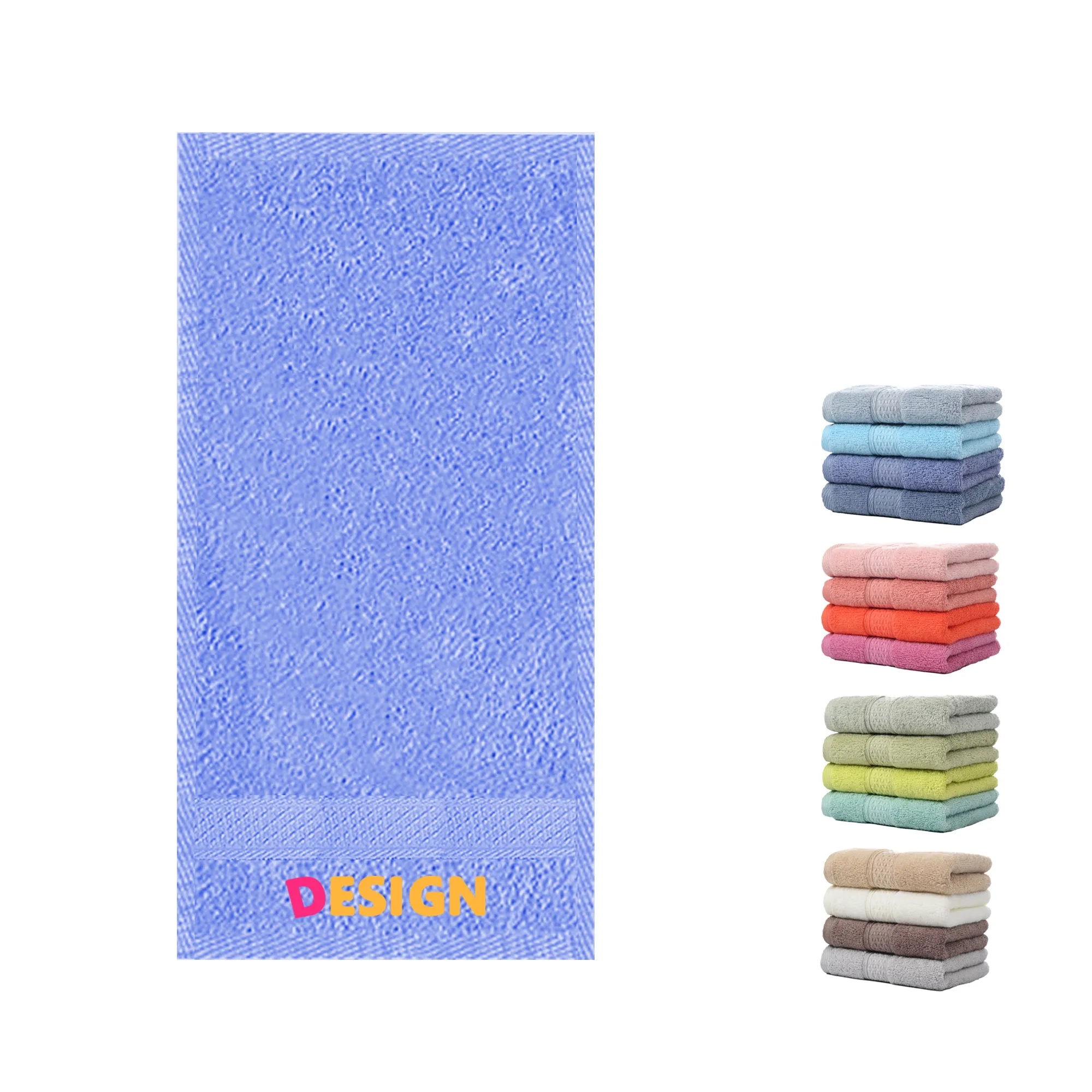 Cotton Towel Embroidered Logo MOQ 50 PCS 5